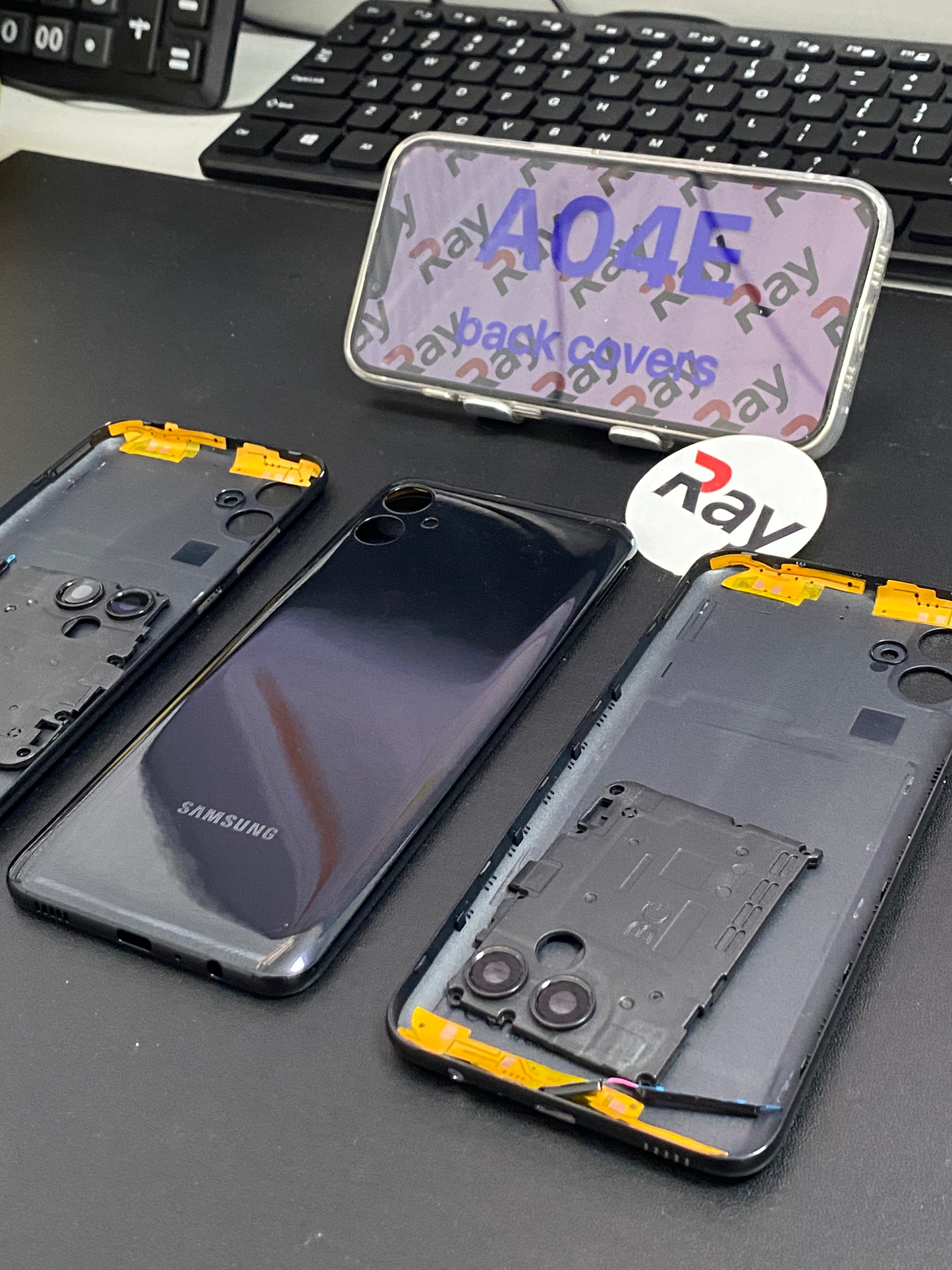 BACK COVER WITH CAMERA LENS SAMSUNG A04E