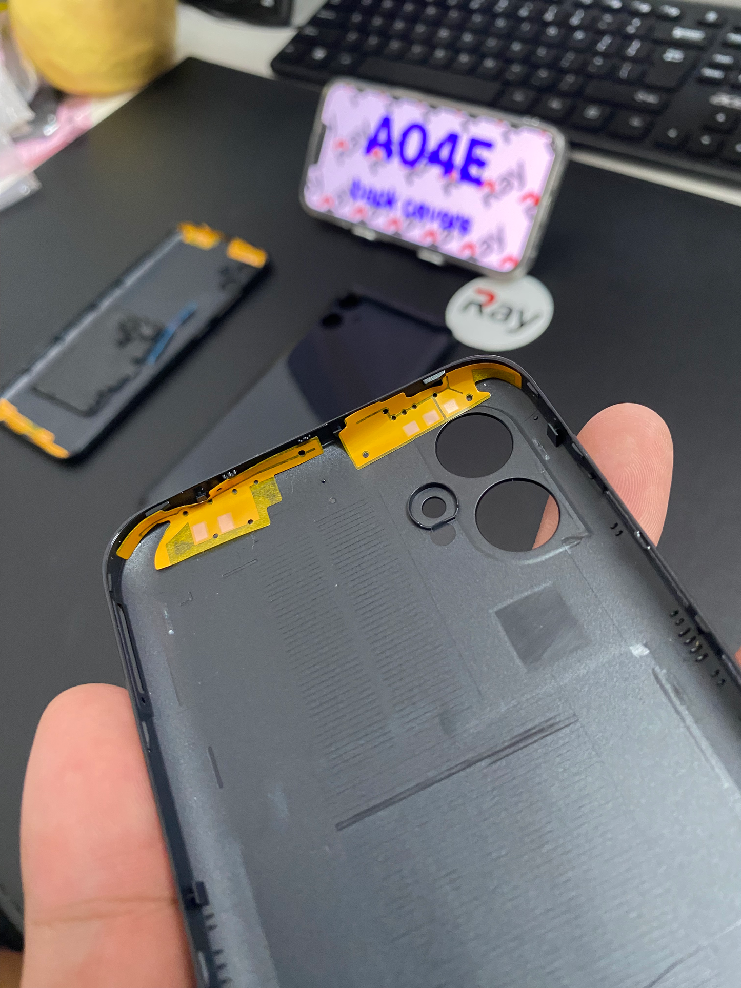 BACK COVER WITH CAMERA LENS SAMSUNG A04E