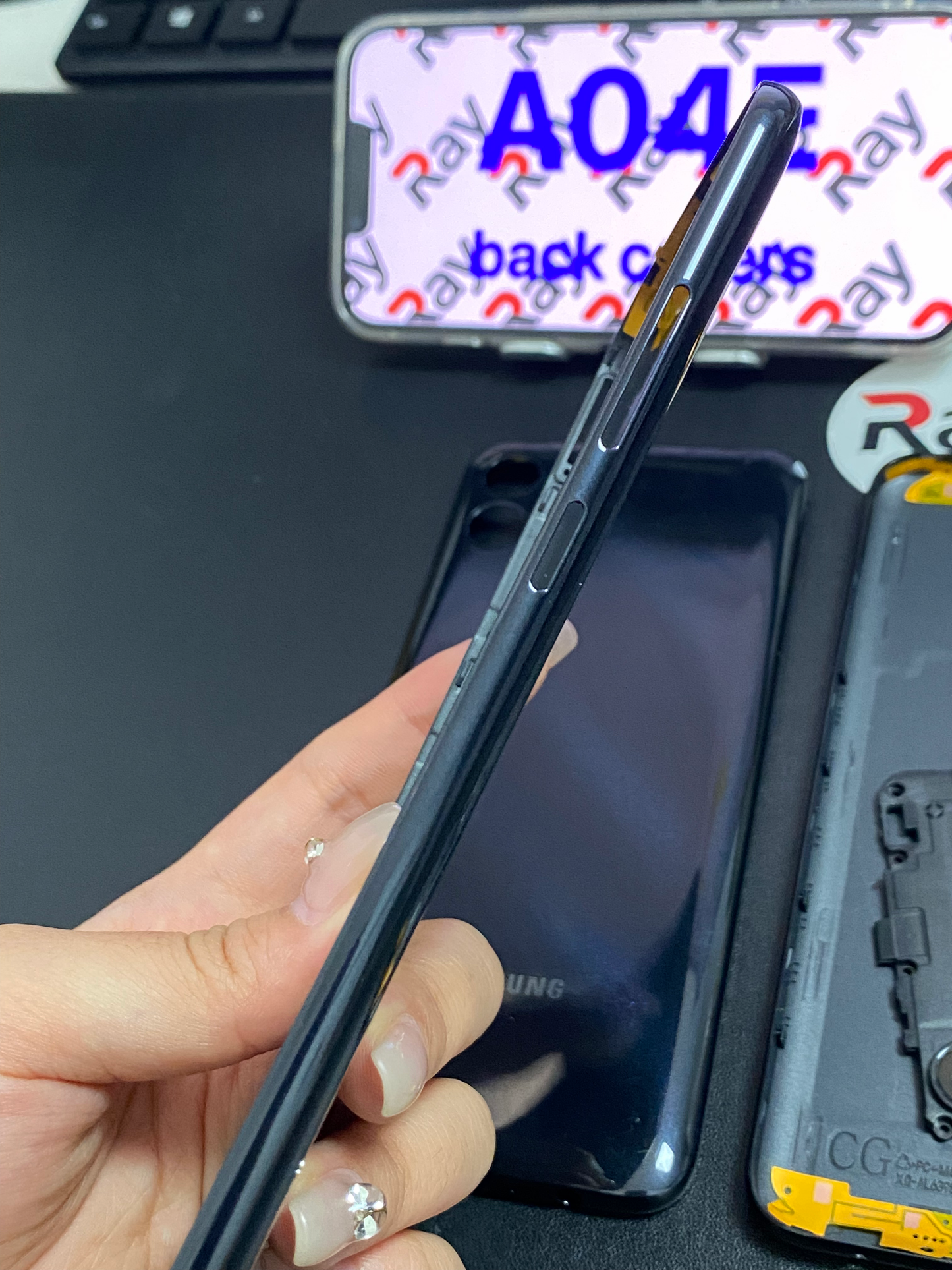 BACK COVER WITH CAMERA LENS SAMSUNG A04E