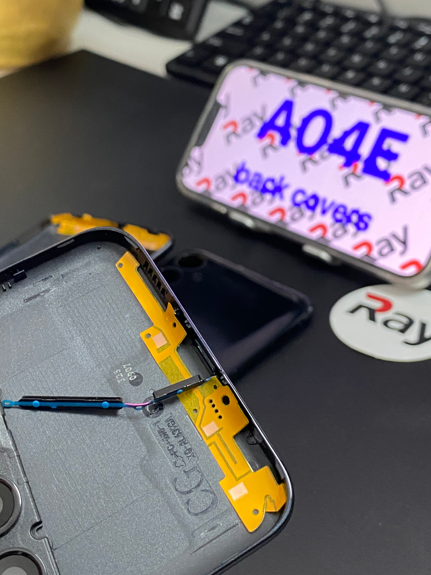 BACK COVER WITH CAMERA LENS SAMSUNG A04E