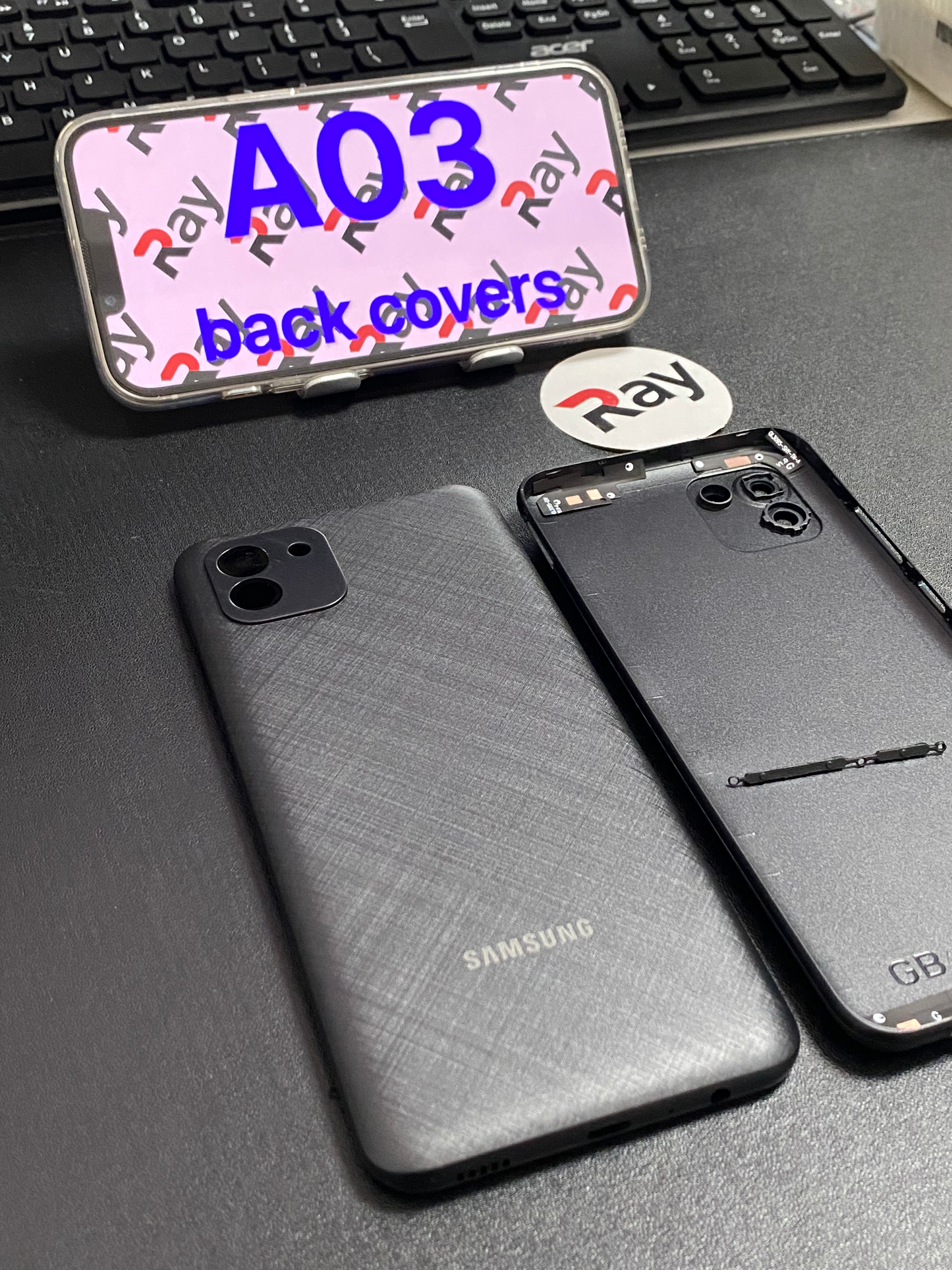 BACK COVER WITH CAMERA LENS SAMSUNG A03