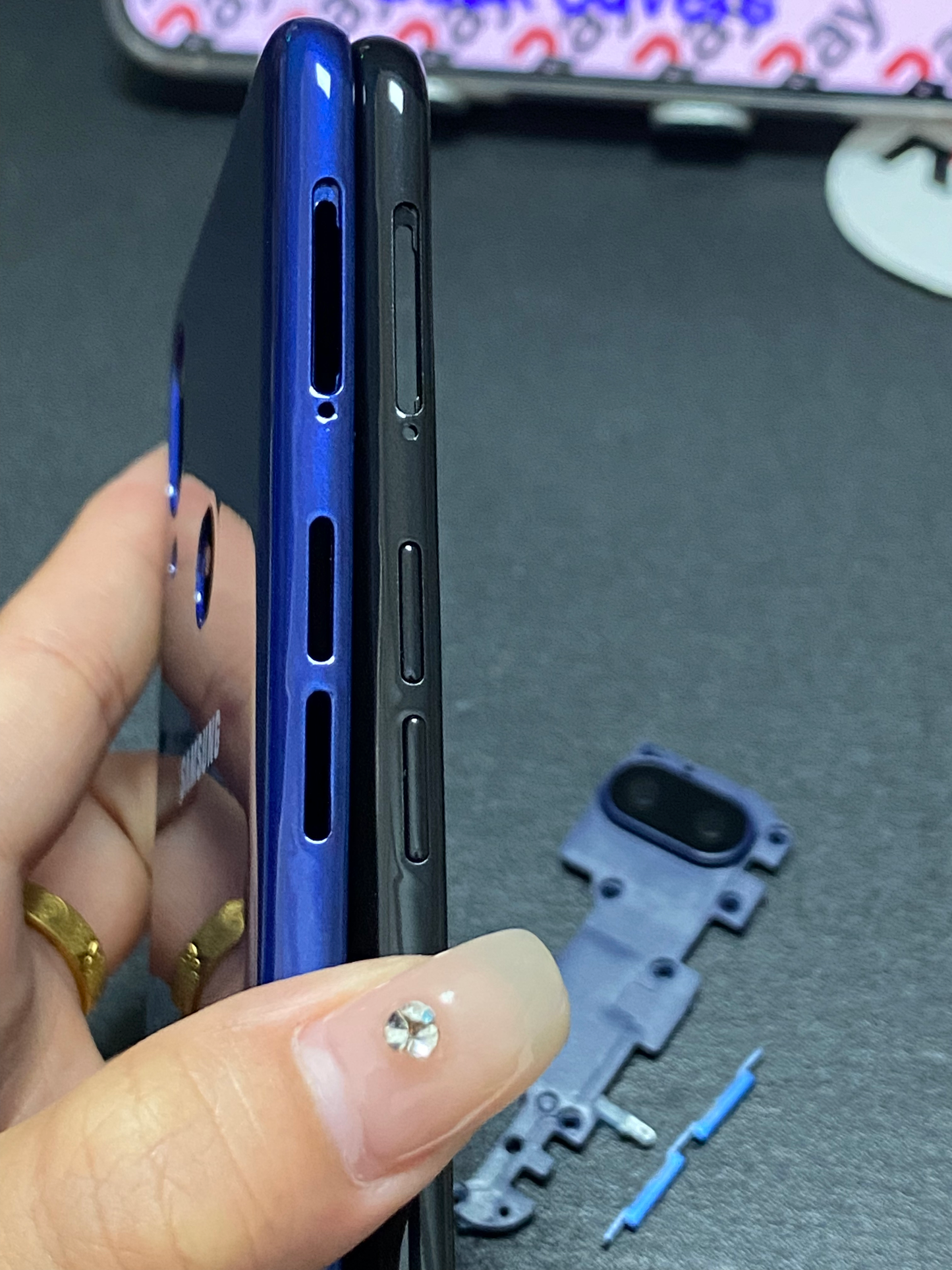 BACK COVER WITH CAMERA LENS SAMSUNG A10S