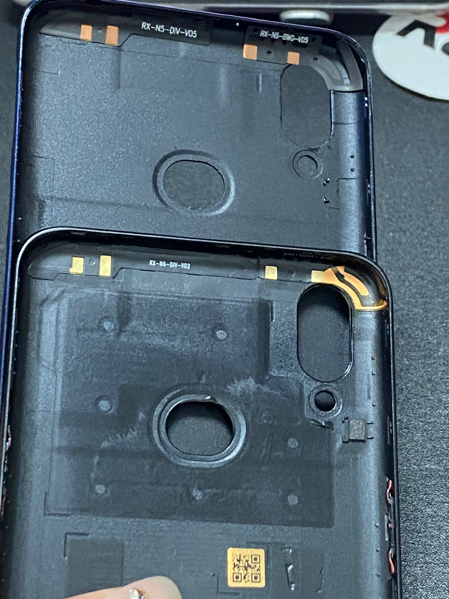 BACK COVER WITH CAMERA LENS SAMSUNG A10S