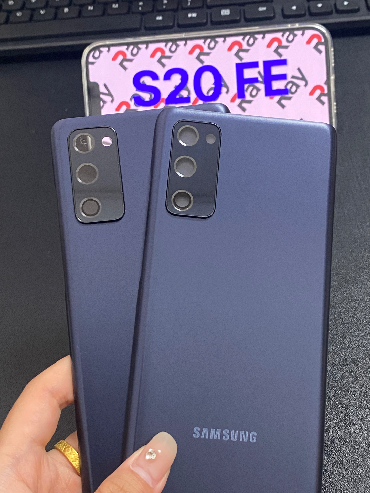 BACK COVER WITH CAMERA LENS SAMSUNG S20 FE