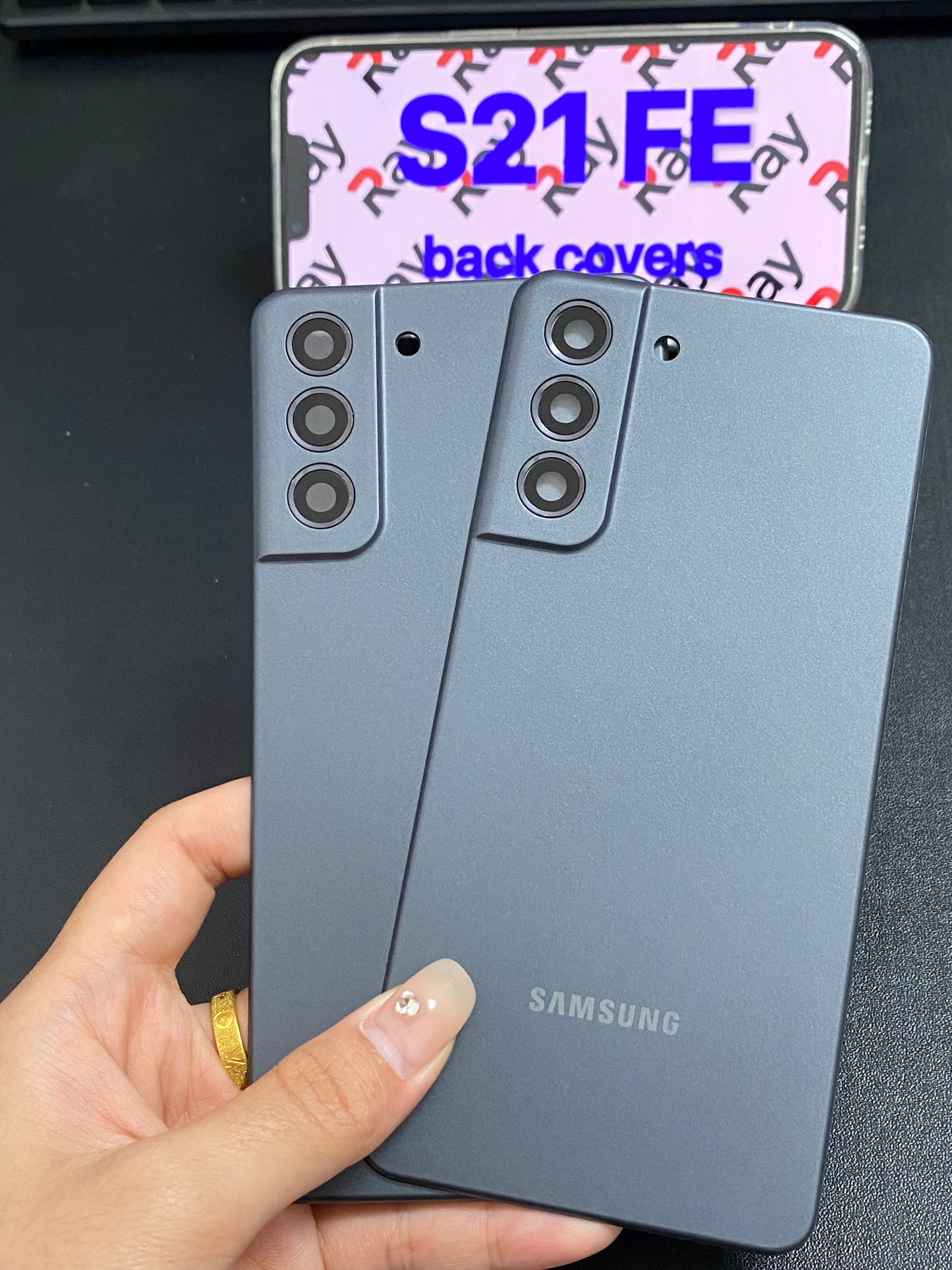 BACK COVER WITH CAMERA LENS SAMSUNG S21 FE