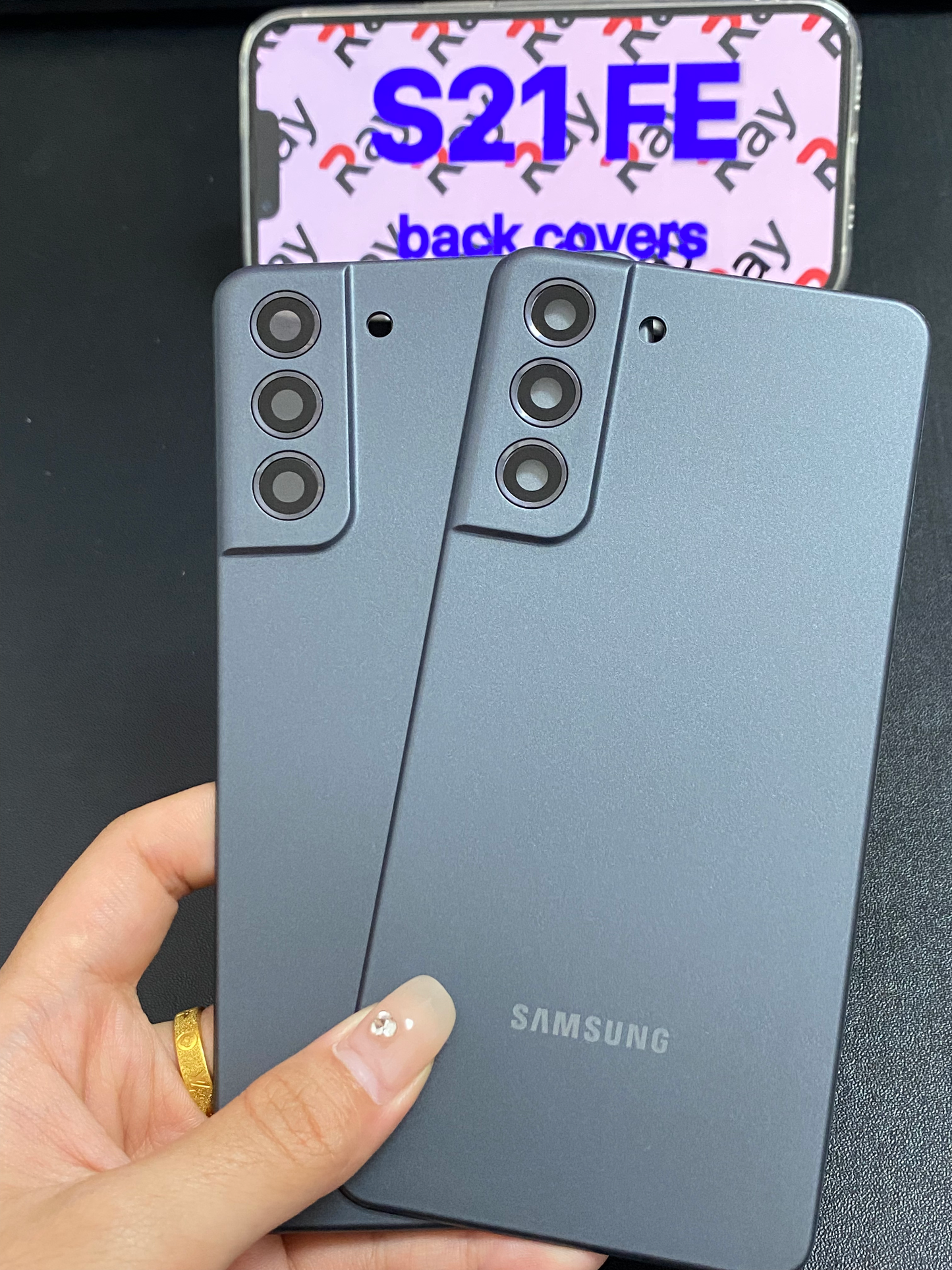 BACK COVER WITH CAMERA LENS SAMSUNG S21 FE