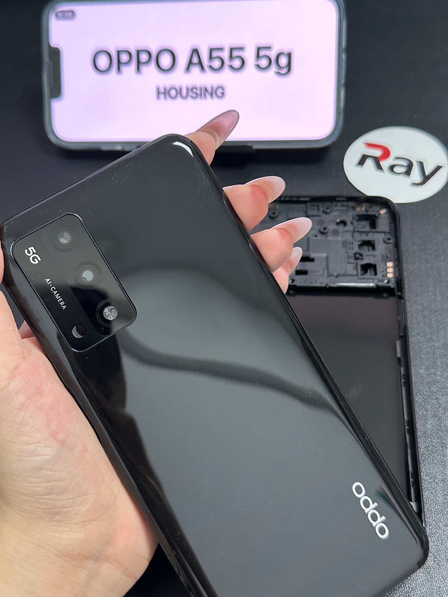 BACK COVER WITH CAMERA LENS OPPO A55 5G