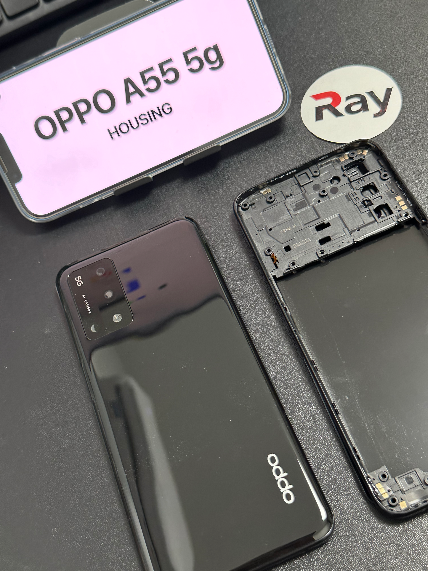 BACK COVER WITH CAMERA LENS OPPO A55 5G