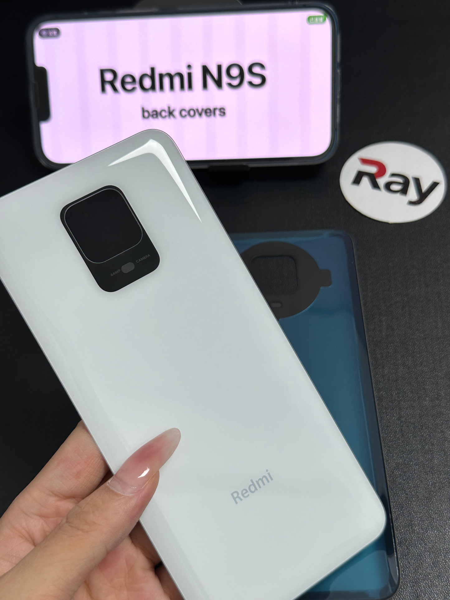 BACK COVER WITH CAMERA LENS REDMI NOTE 9S