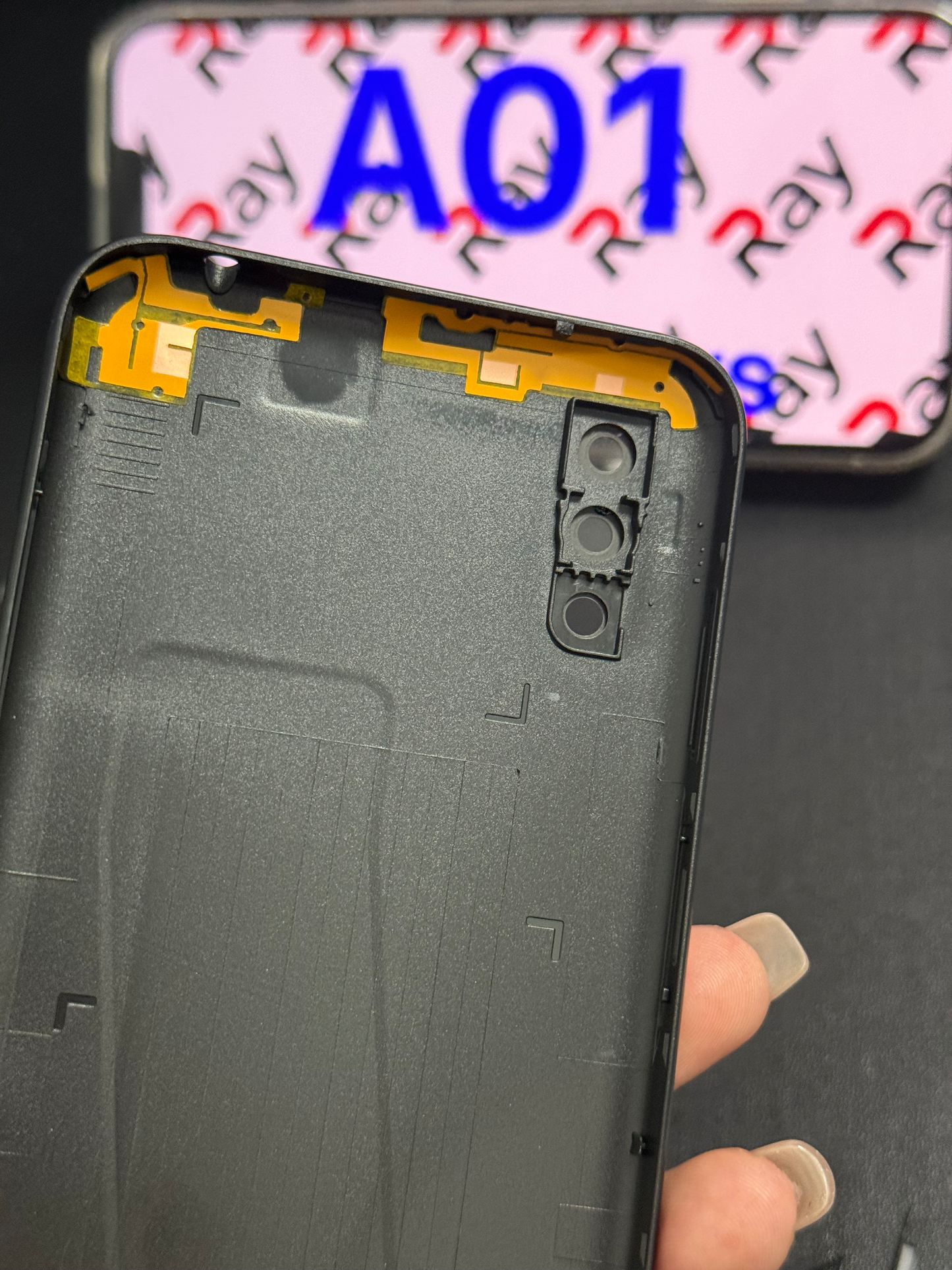 BACK COVER WITH CAMERA LENS SAMSUNG A01