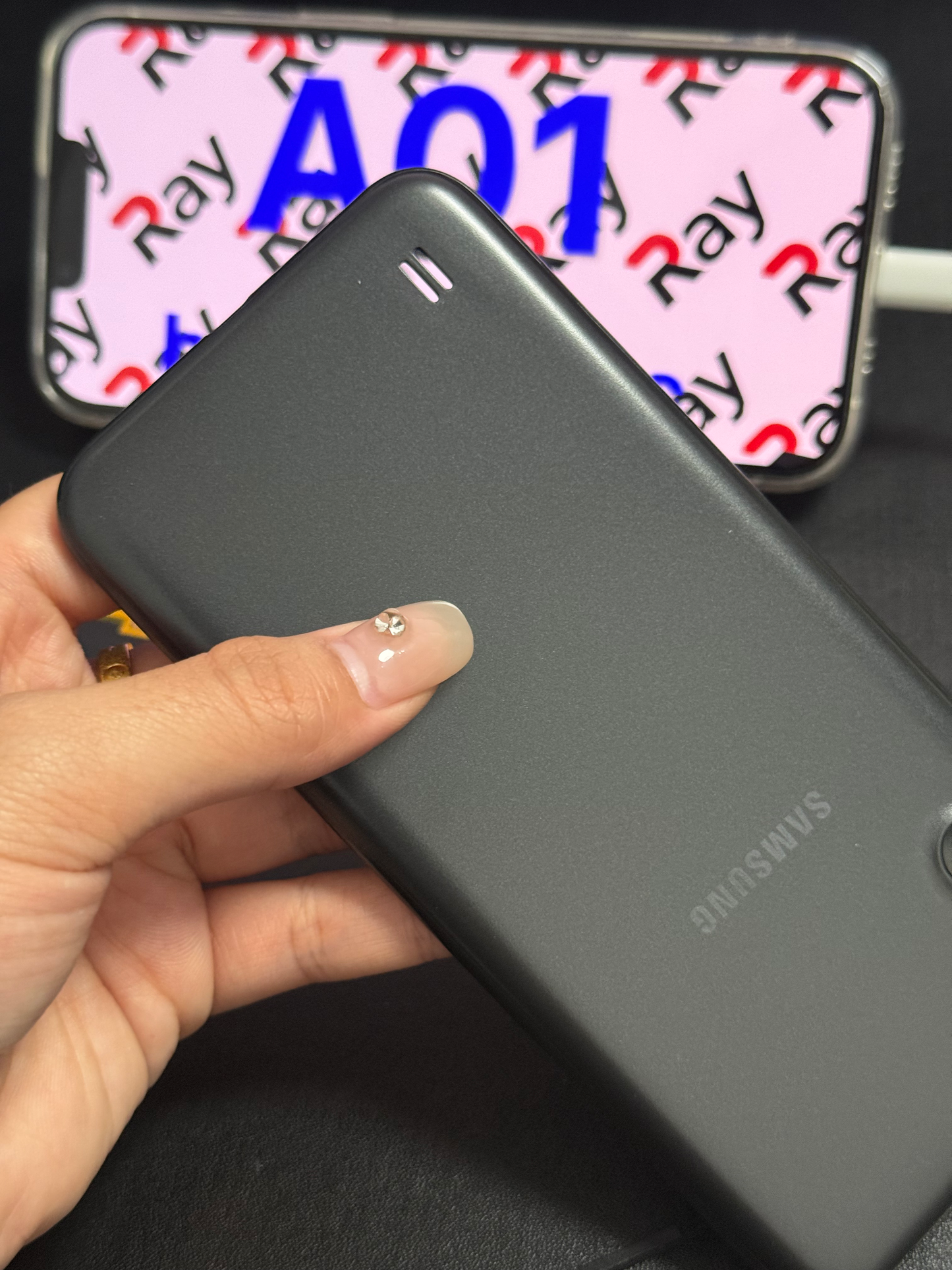 BACK COVER WITH CAMERA LENS SAMSUNG A01