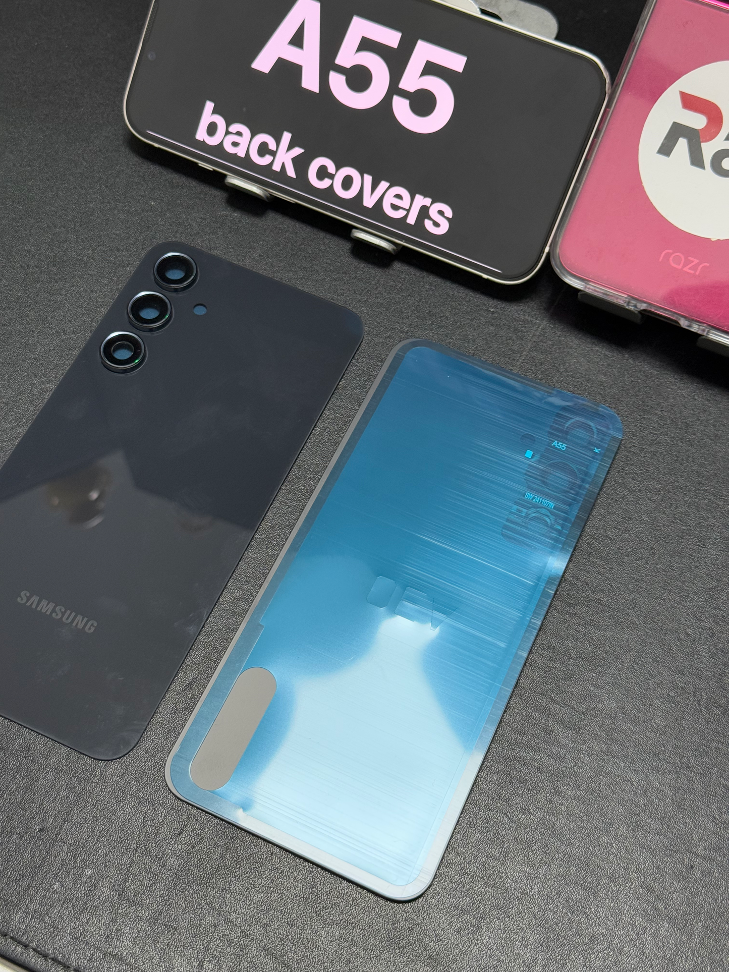 BACK COVER WITH CAMERA LENS SAMSUNG A55