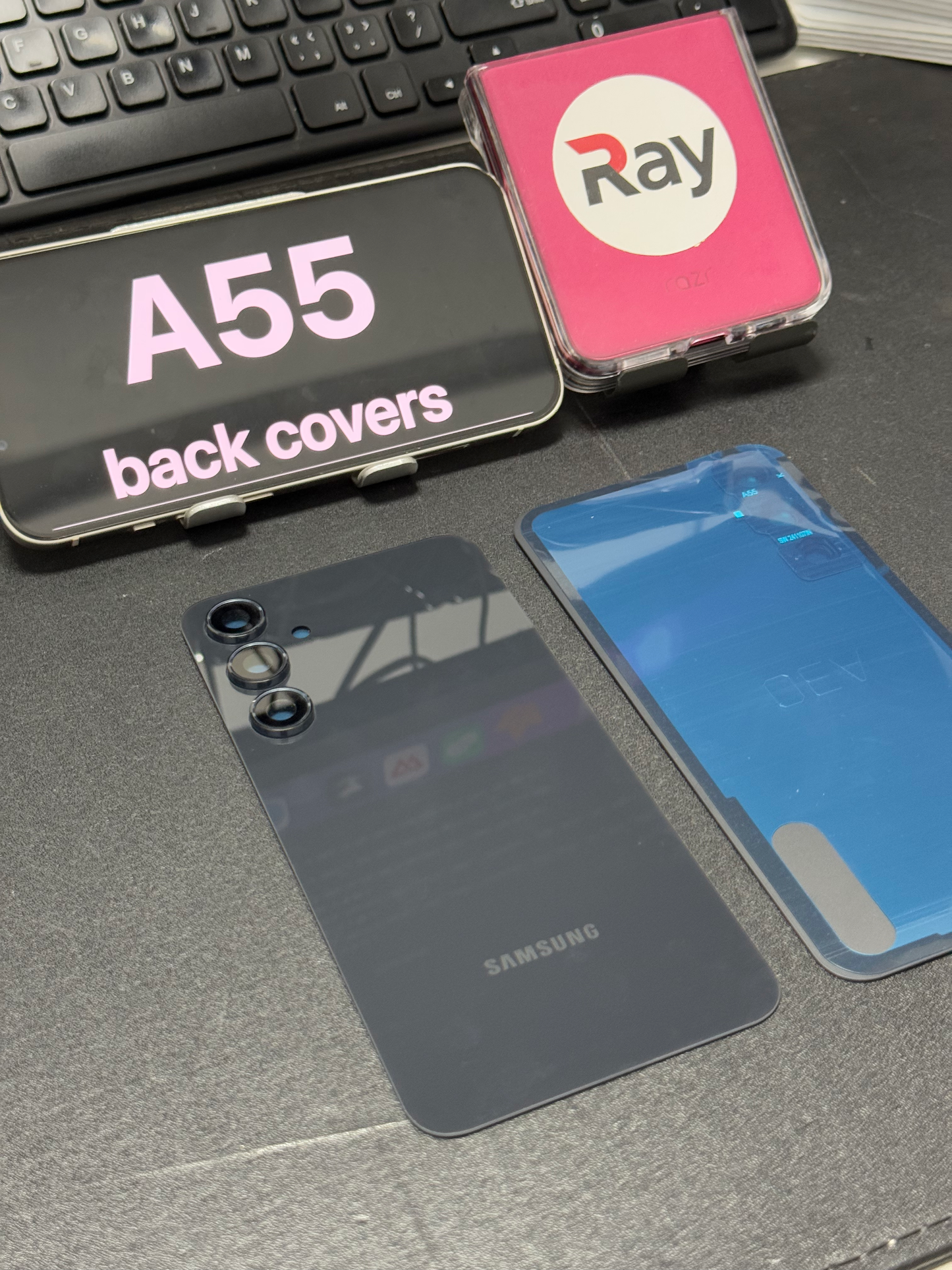 BACK COVER WITH CAMERA LENS SAMSUNG A55