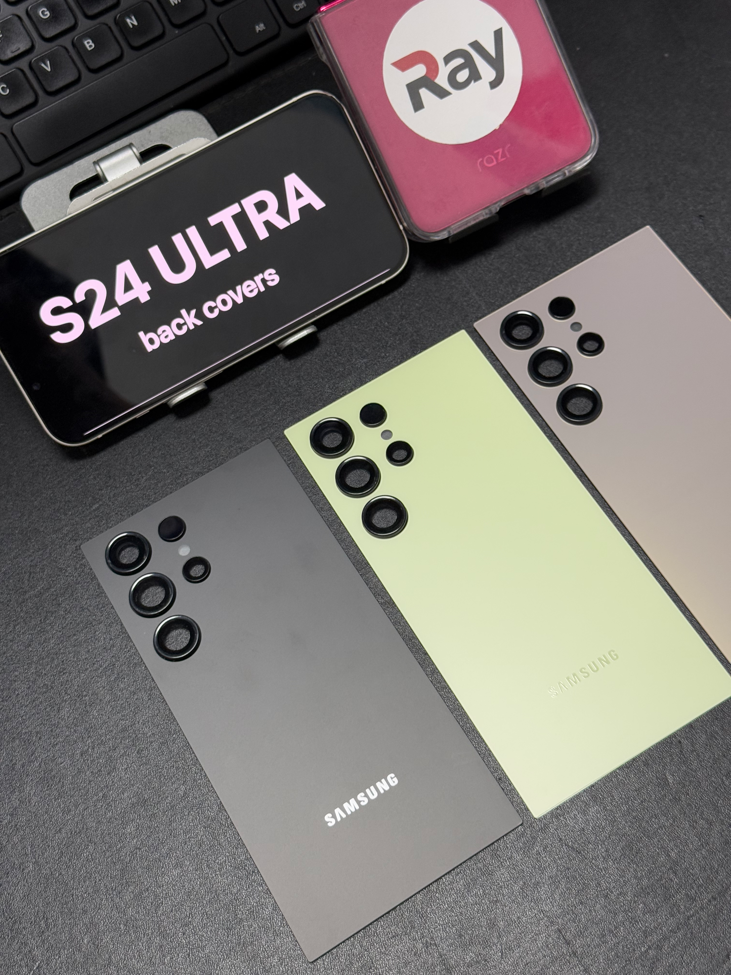 BACK COVER WITH CAMERA LENS SAMSUNG S24 ULTRA