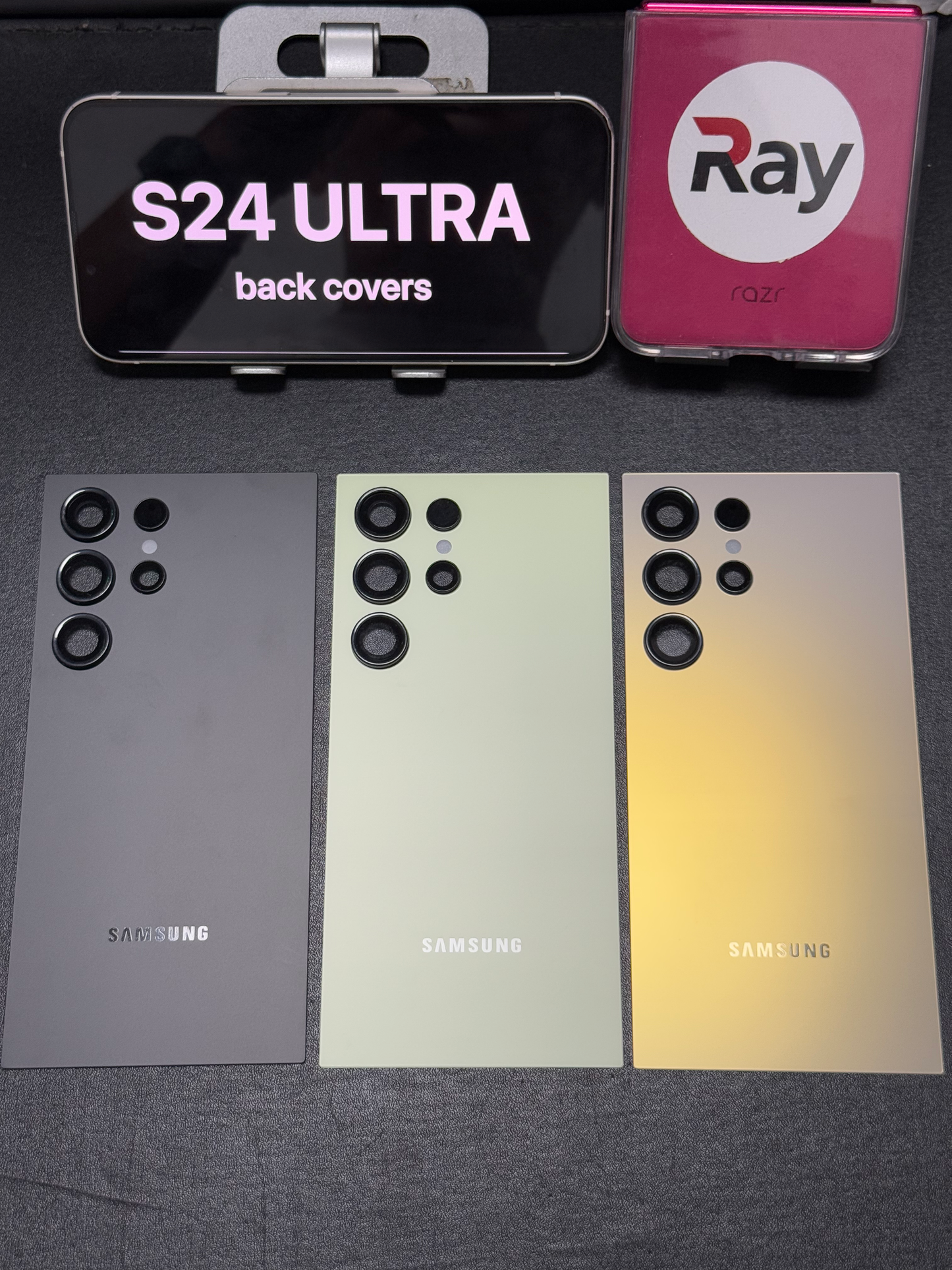 BACK COVER WITH CAMERA LENS SAMSUNG S24 ULTRA