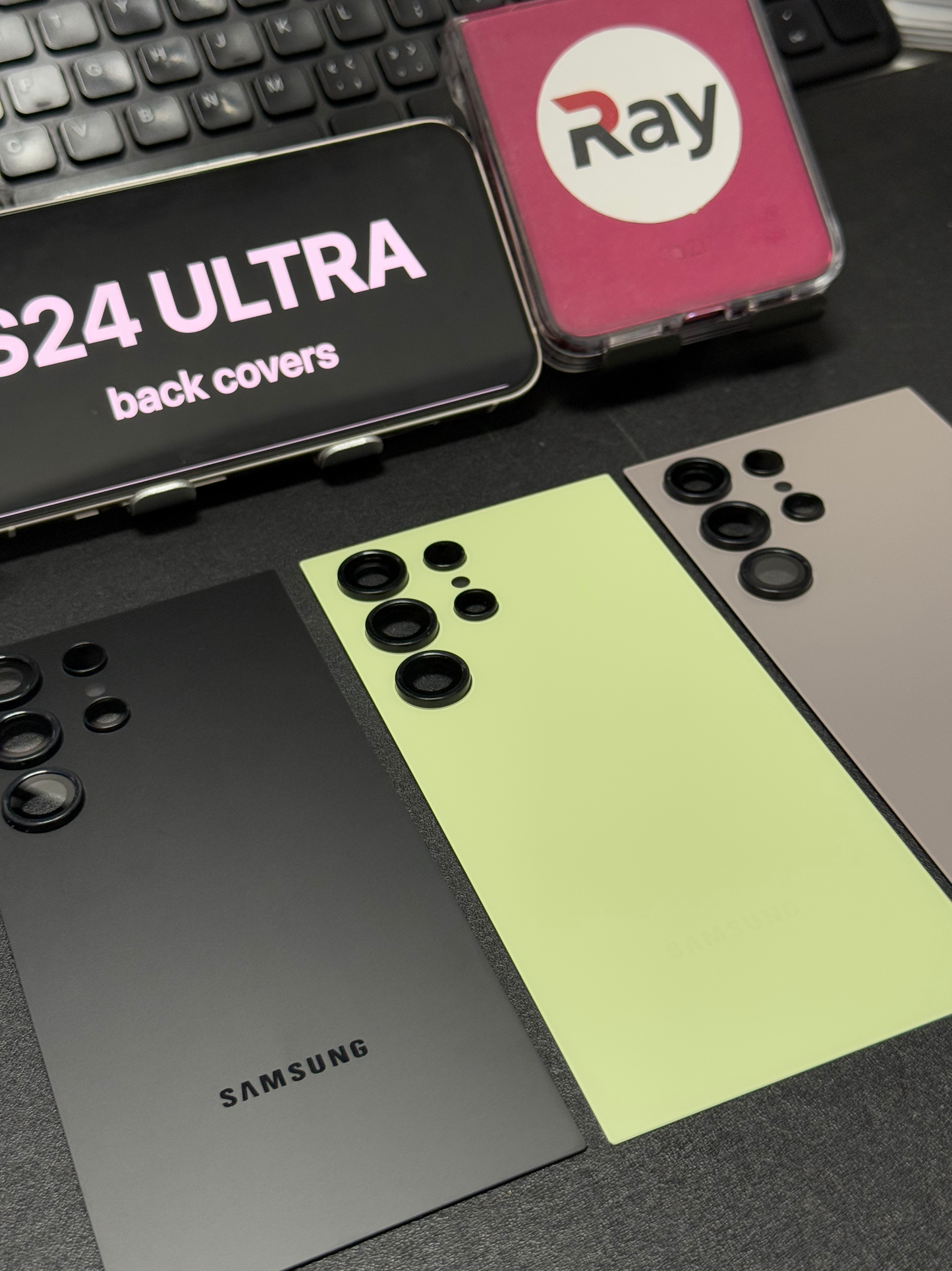 BACK COVER WITH CAMERA LENS SAMSUNG S24 ULTRA