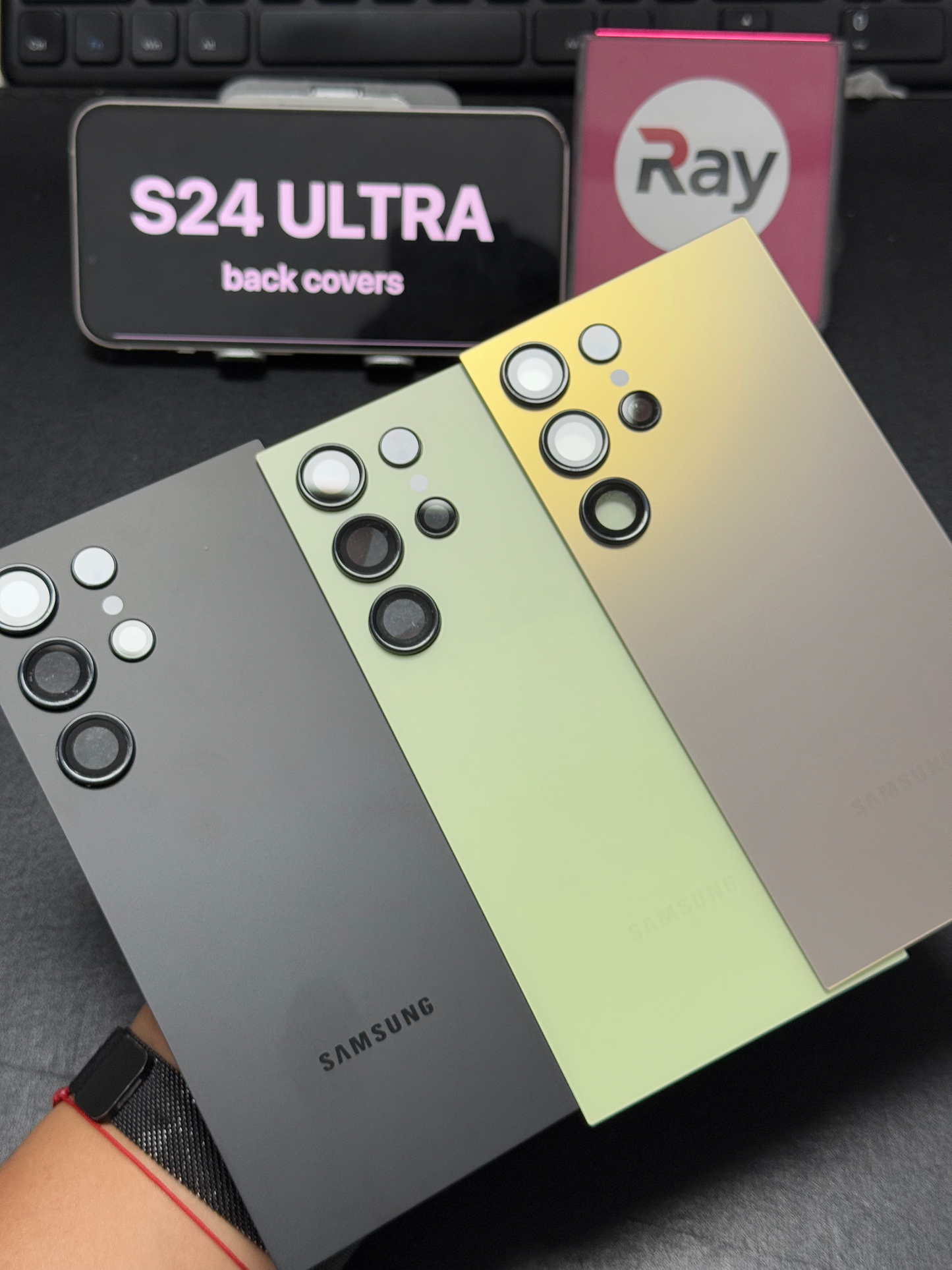 BACK COVER WITH CAMERA LENS SAMSUNG S24 ULTRA