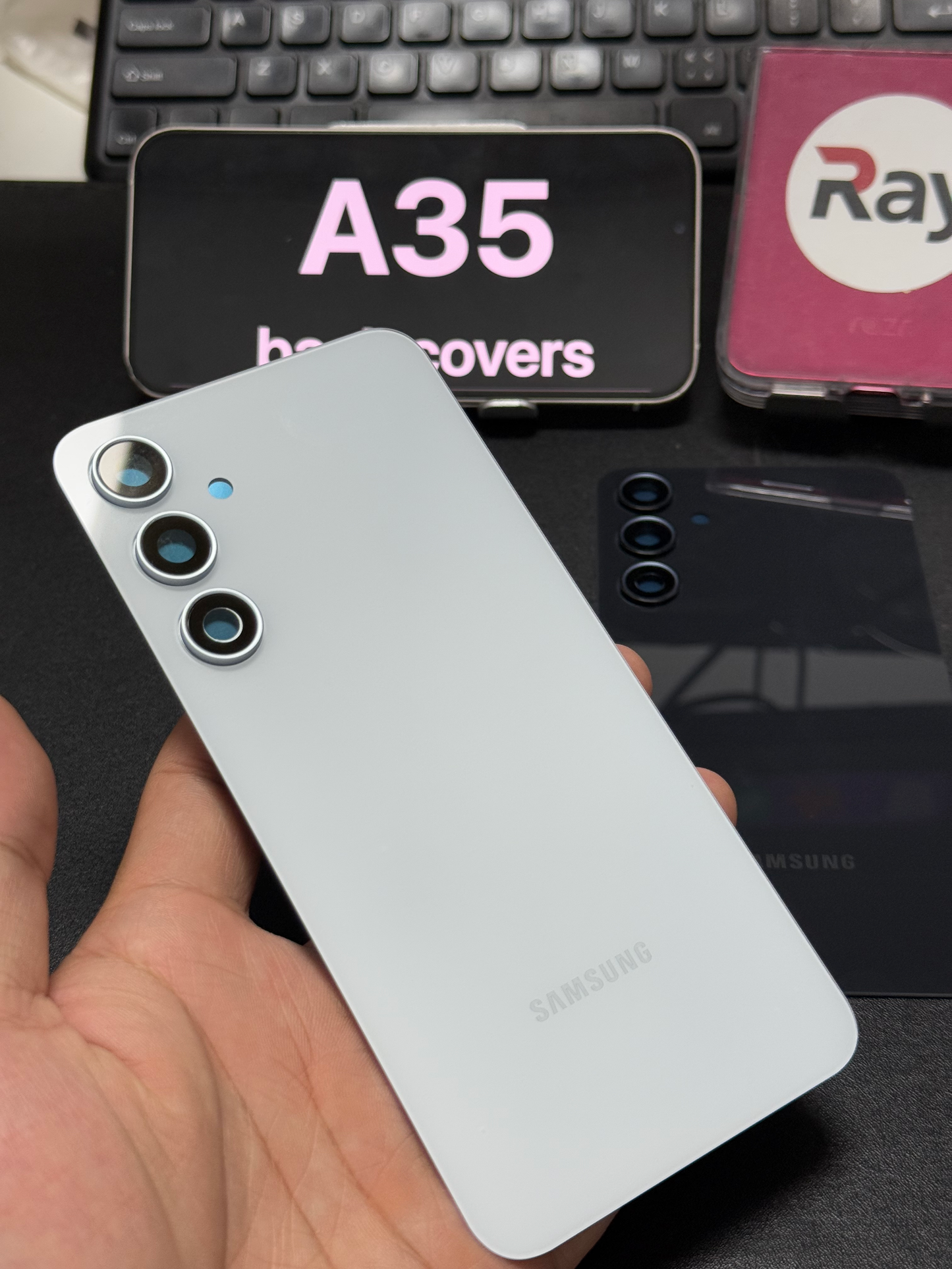 BACK COVER WITH CAMERA LENS SAMSUNG A35