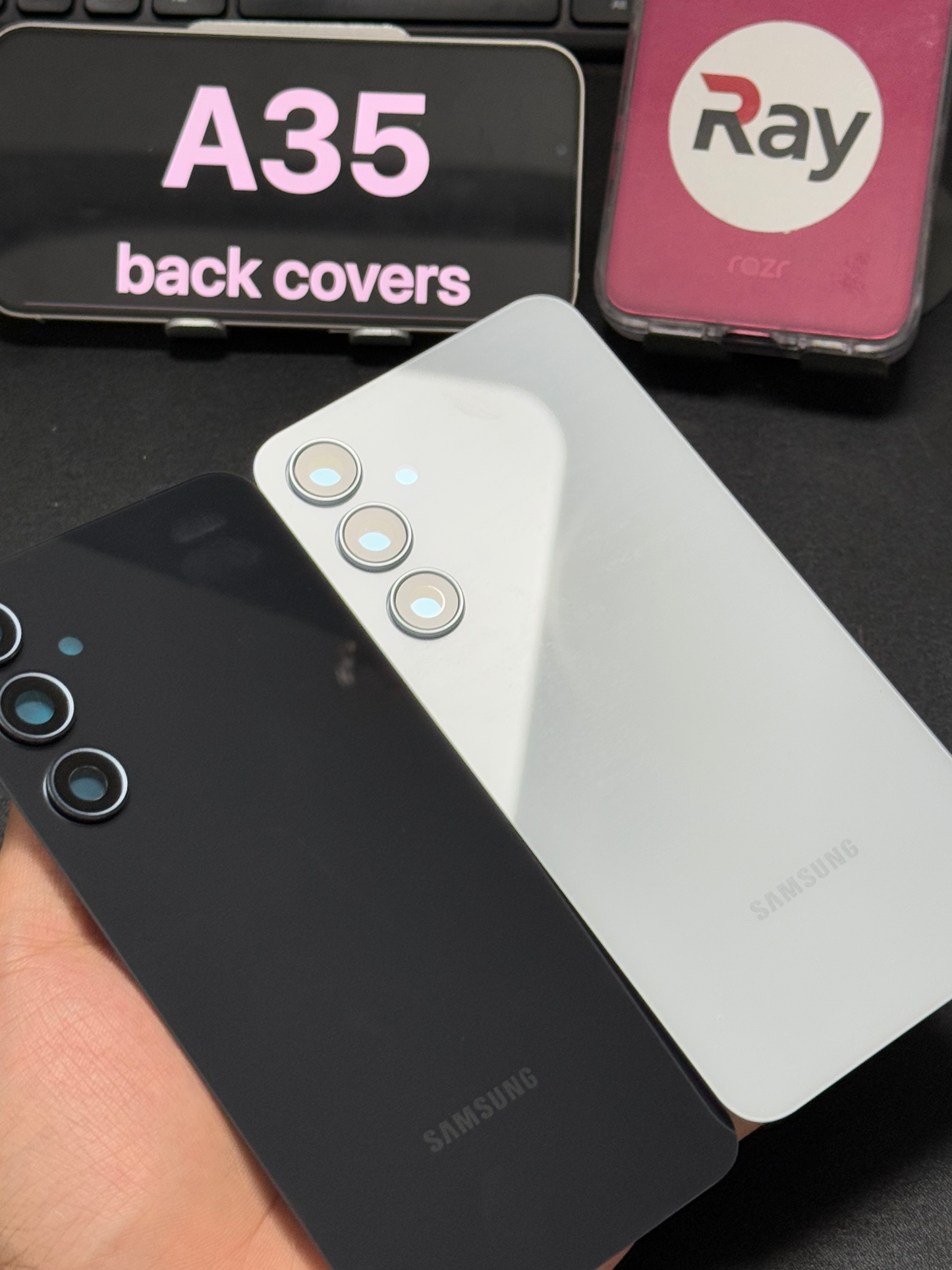 BACK COVER WITH CAMERA LENS SAMSUNG A35