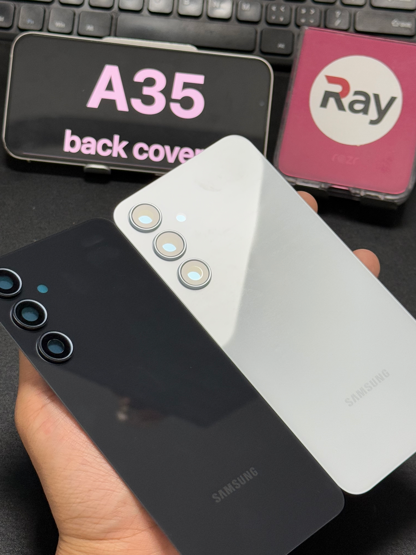 BACK COVER WITH CAMERA LENS SAMSUNG A35