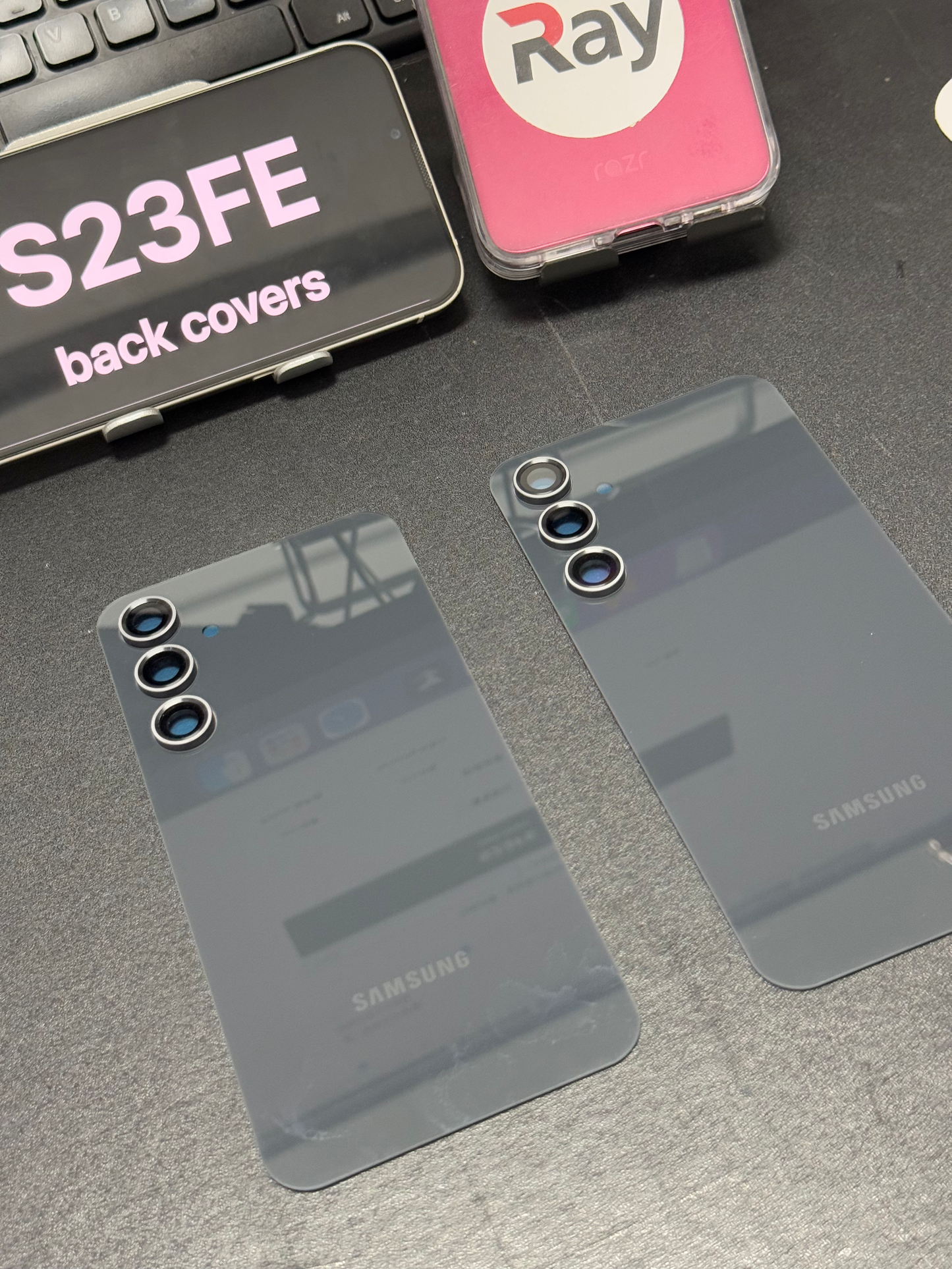 BACK COVER WITH CAMERA LENS SAMSUNG S23FE