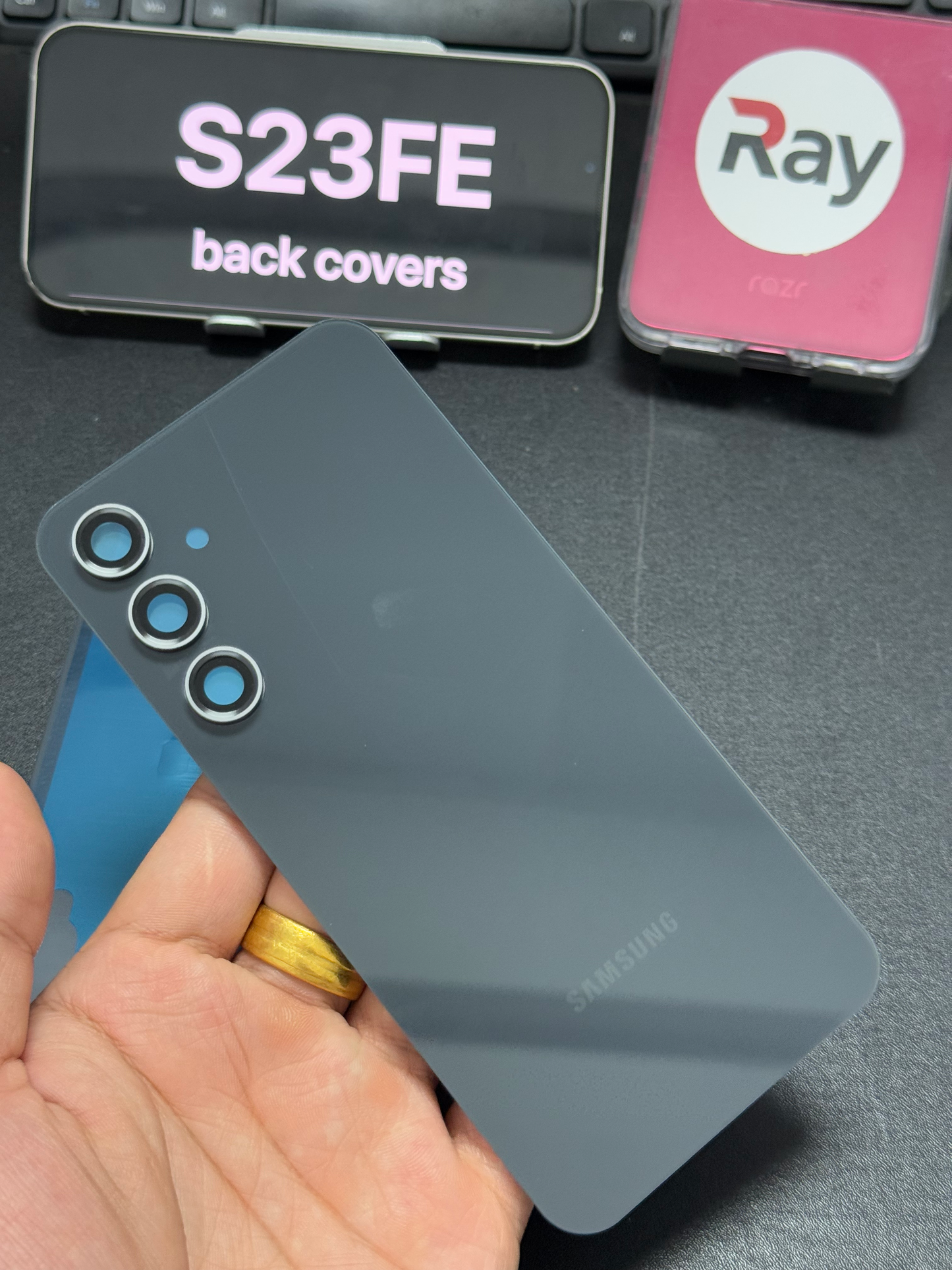 BACK COVER WITH CAMERA LENS SAMSUNG S23FE