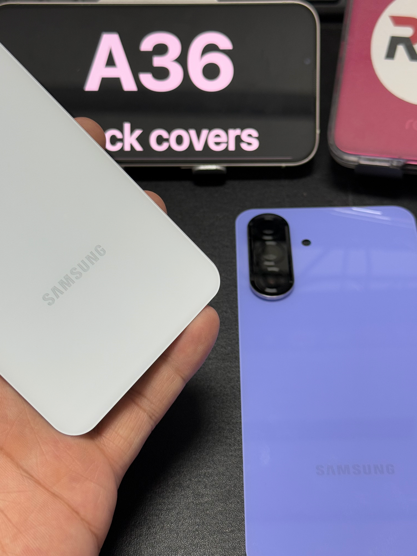 BACK COVER WITH CAMERA LENS SAMSUNG A36