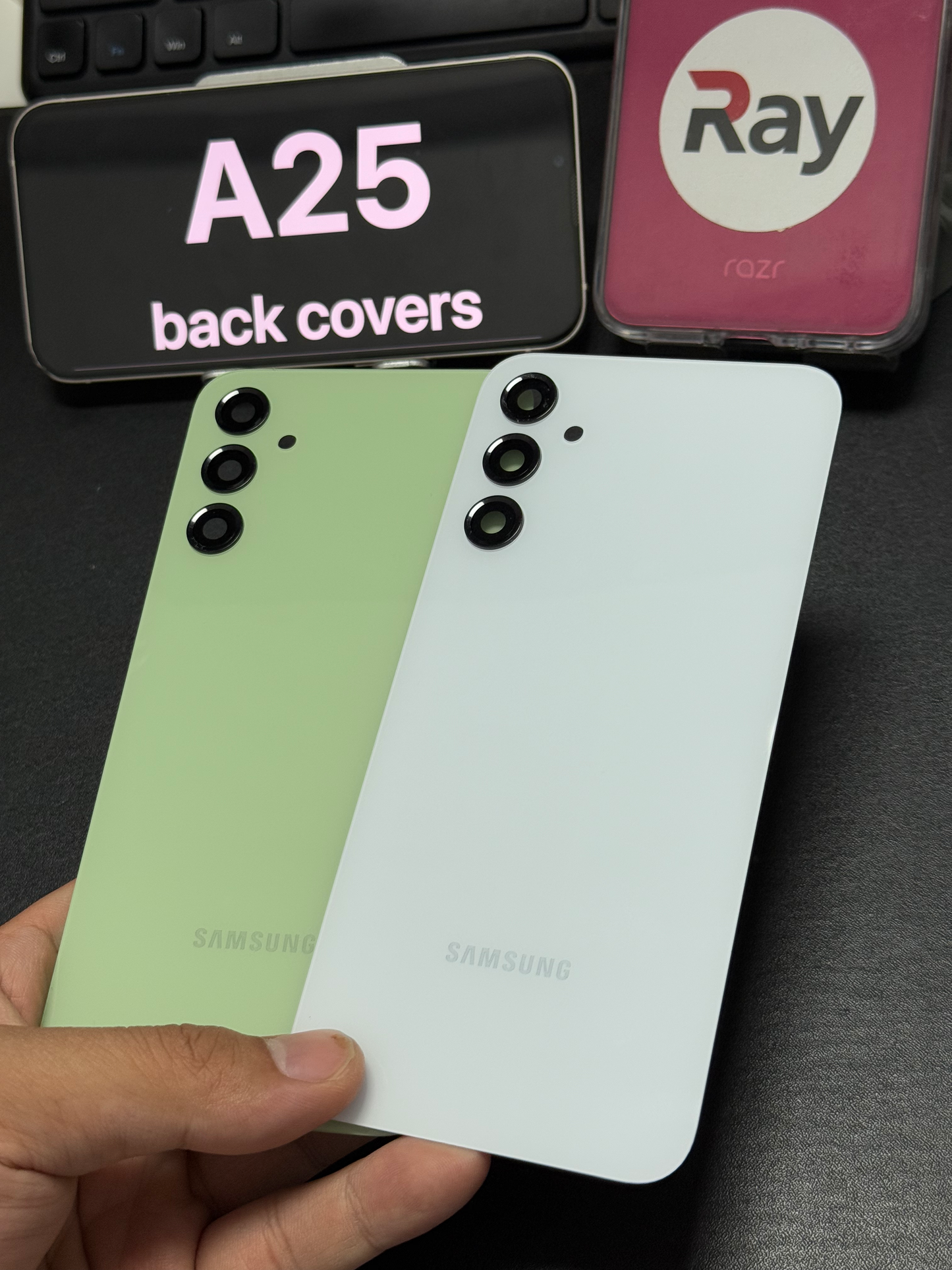 BACK COVER WITH CAMERA LENS SAMSUNG A25