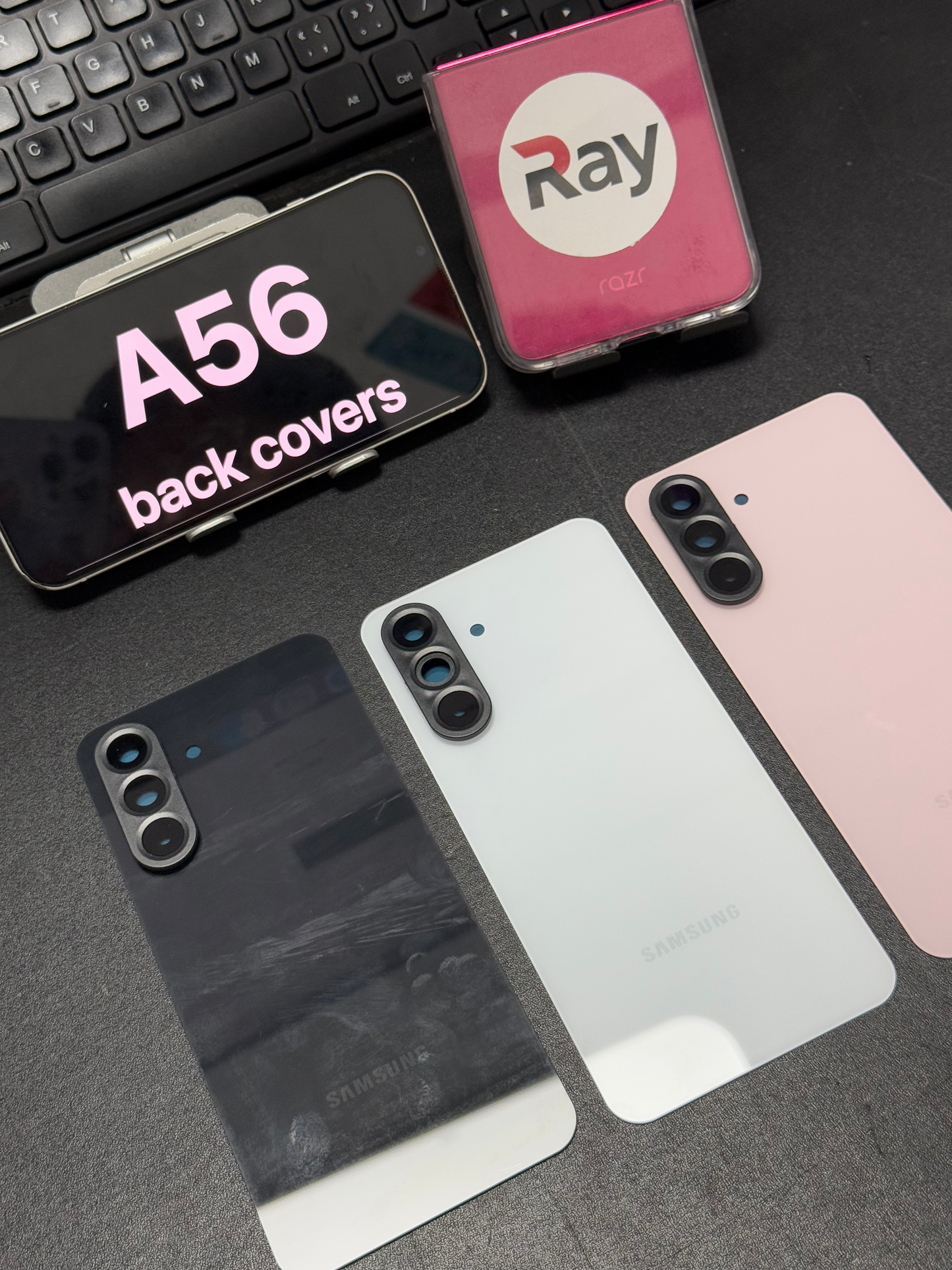 BACK COVER WITH CAMERA LENS SAMSUNG A56