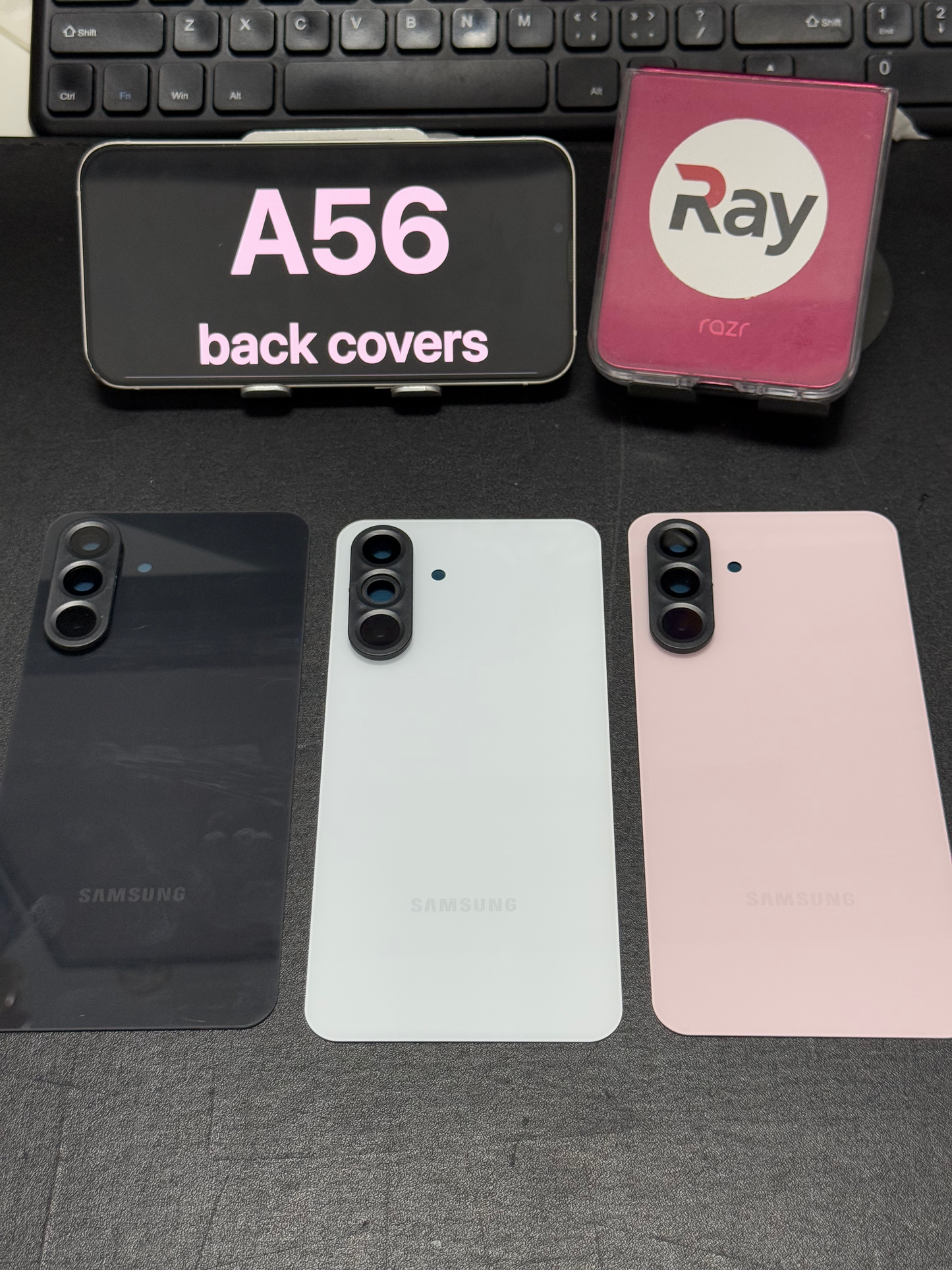 BACK COVER WITH CAMERA LENS SAMSUNG A56