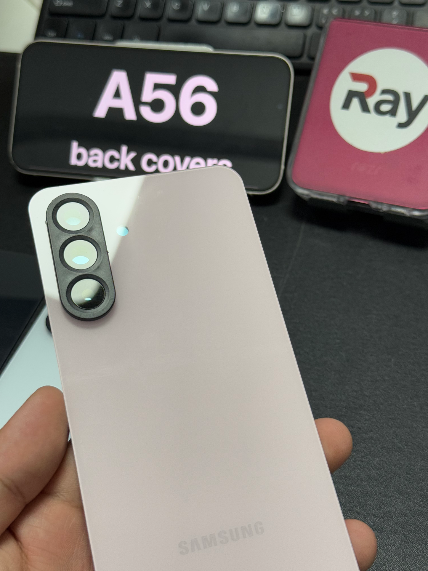 BACK COVER WITH CAMERA LENS SAMSUNG A56