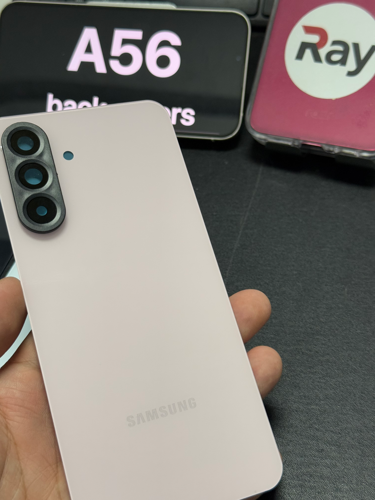 BACK COVER WITH CAMERA LENS SAMSUNG A56