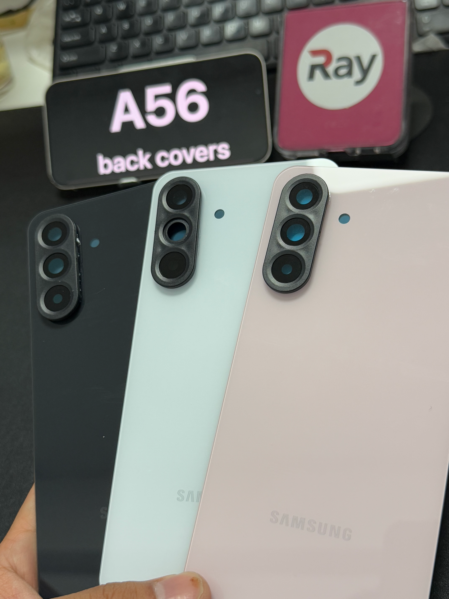 BACK COVER WITH CAMERA LENS SAMSUNG A56
