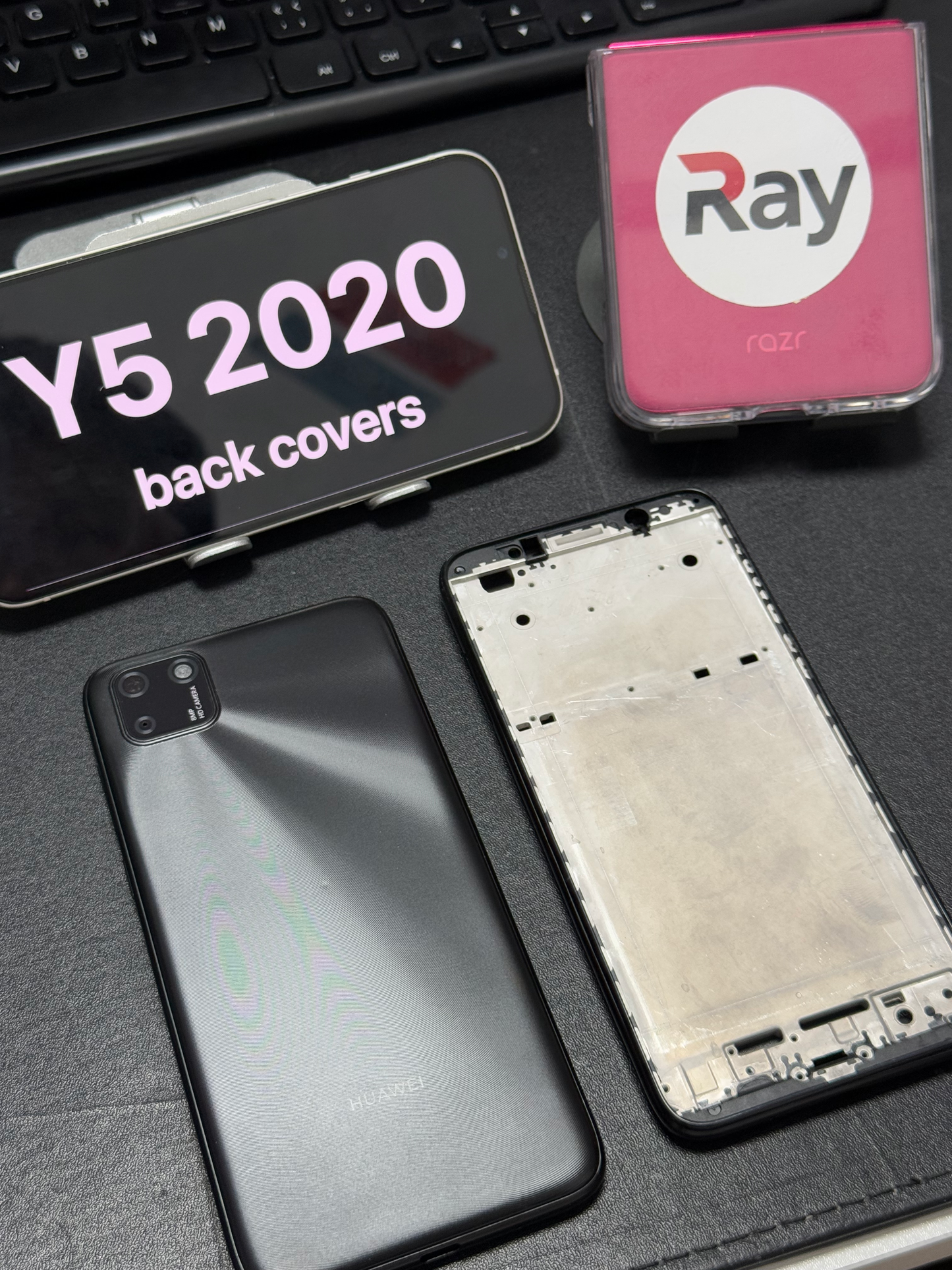 BACK COVER WITH CAMERA LENS HUAWEI Y5 2020