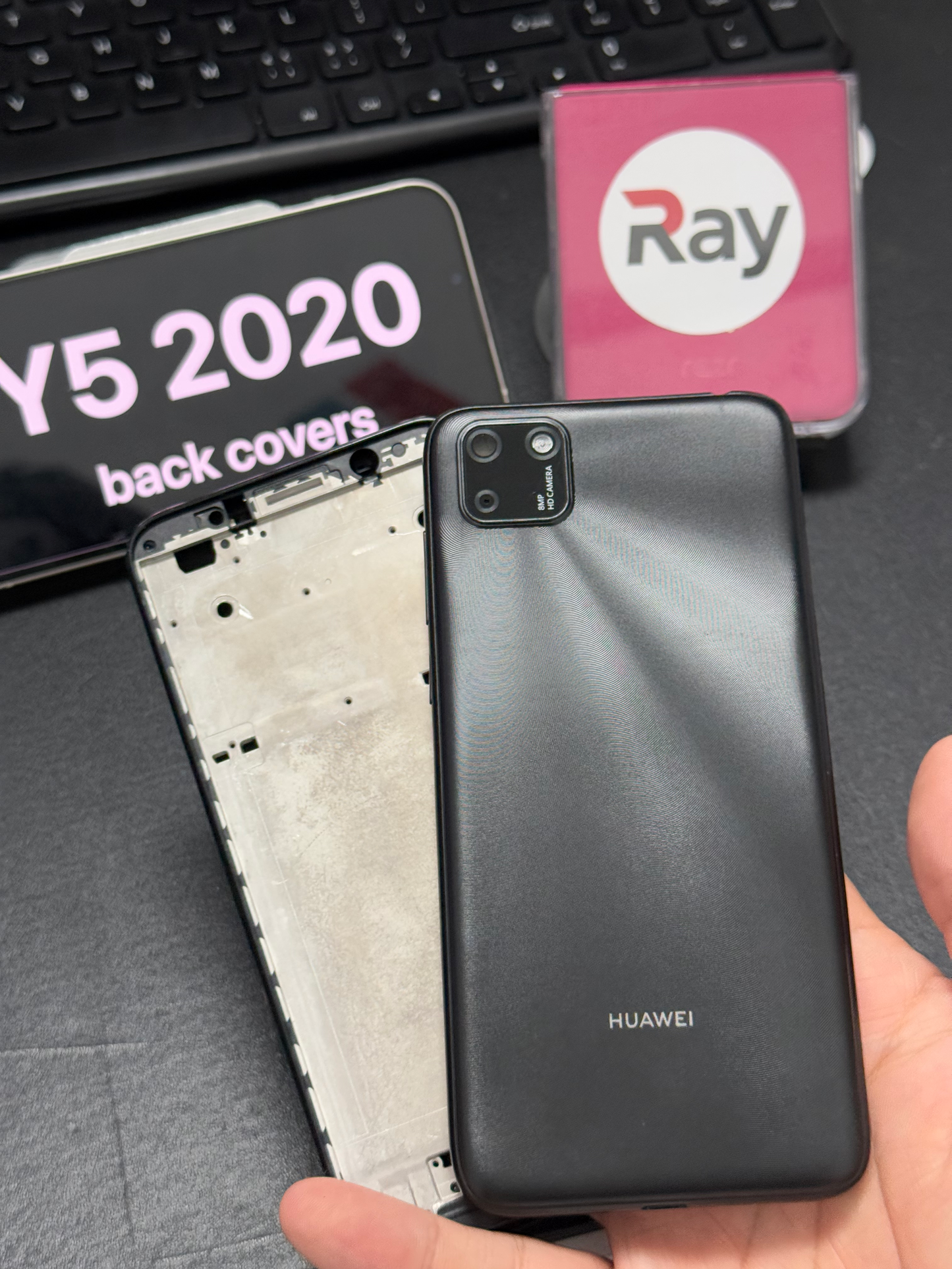 BACK COVER WITH CAMERA LENS HUAWEI Y5 2020