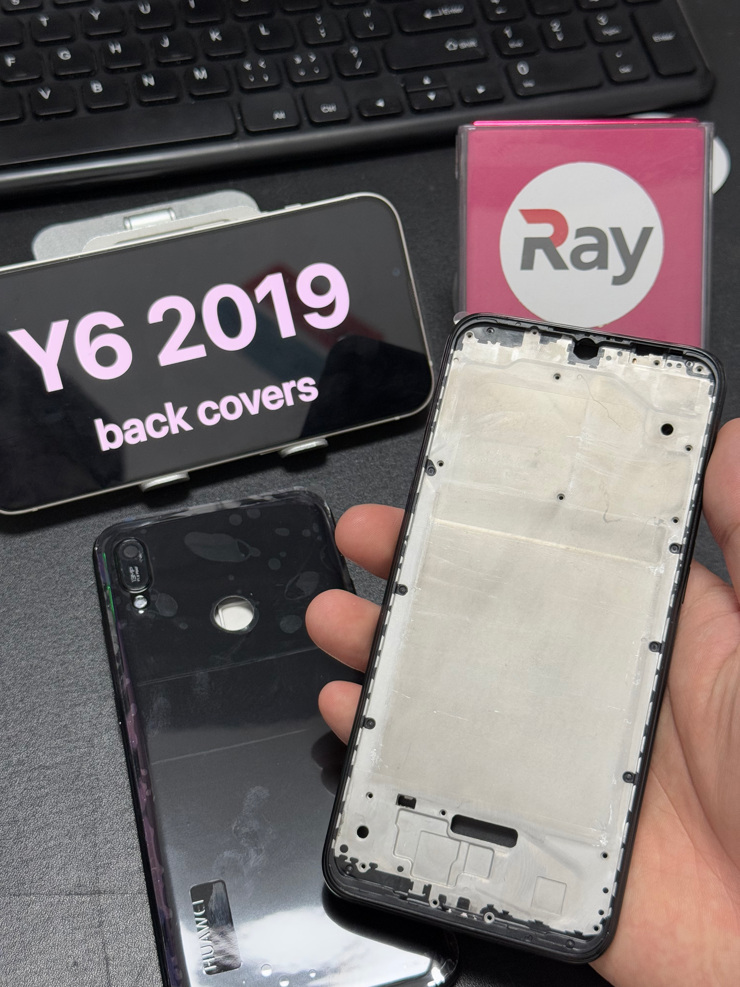 BACK COVER WITH CAMERA LENS HUAWEI Y6 2019