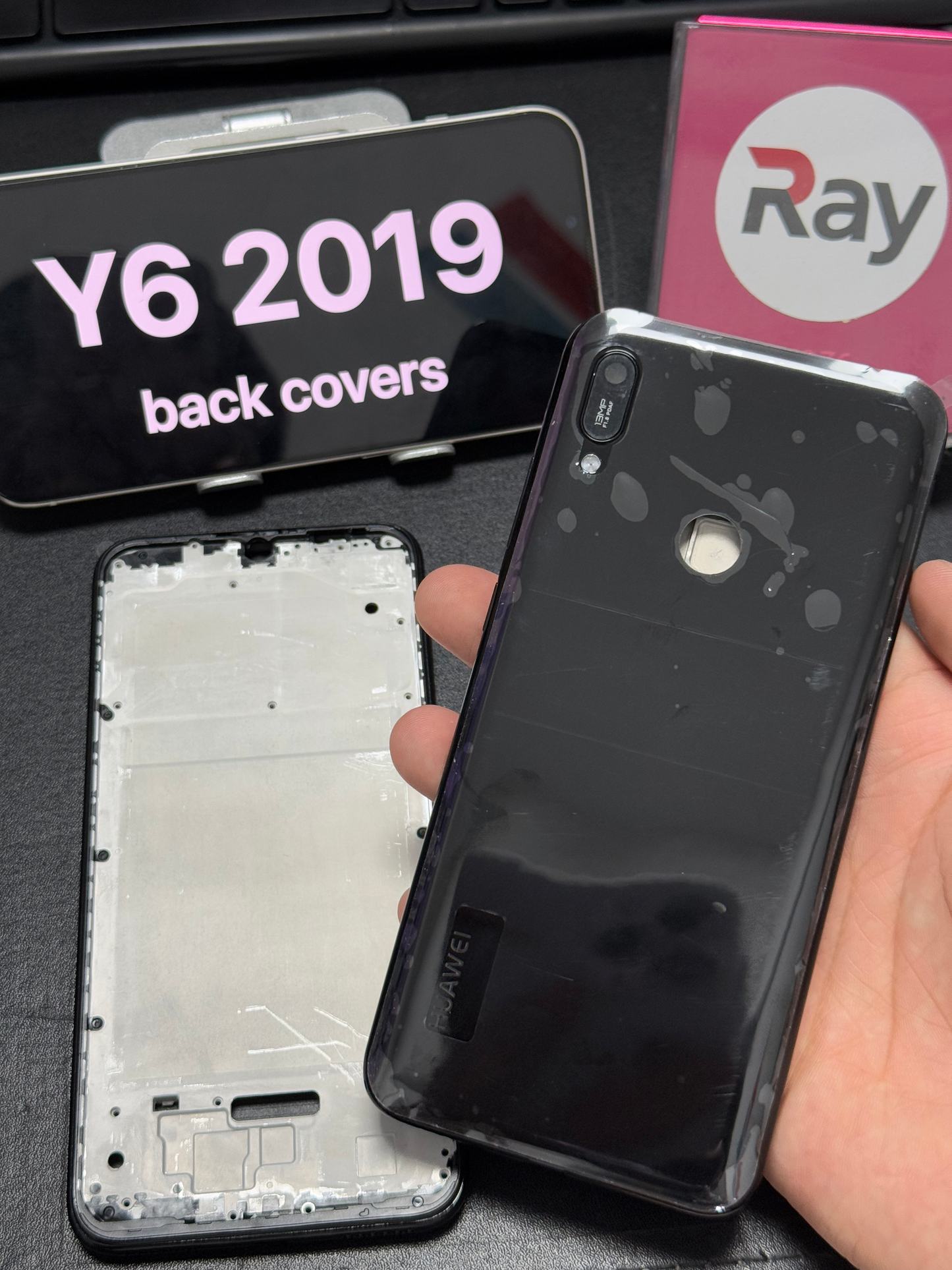 BACK COVER WITH CAMERA LENS HUAWEI Y6 2019