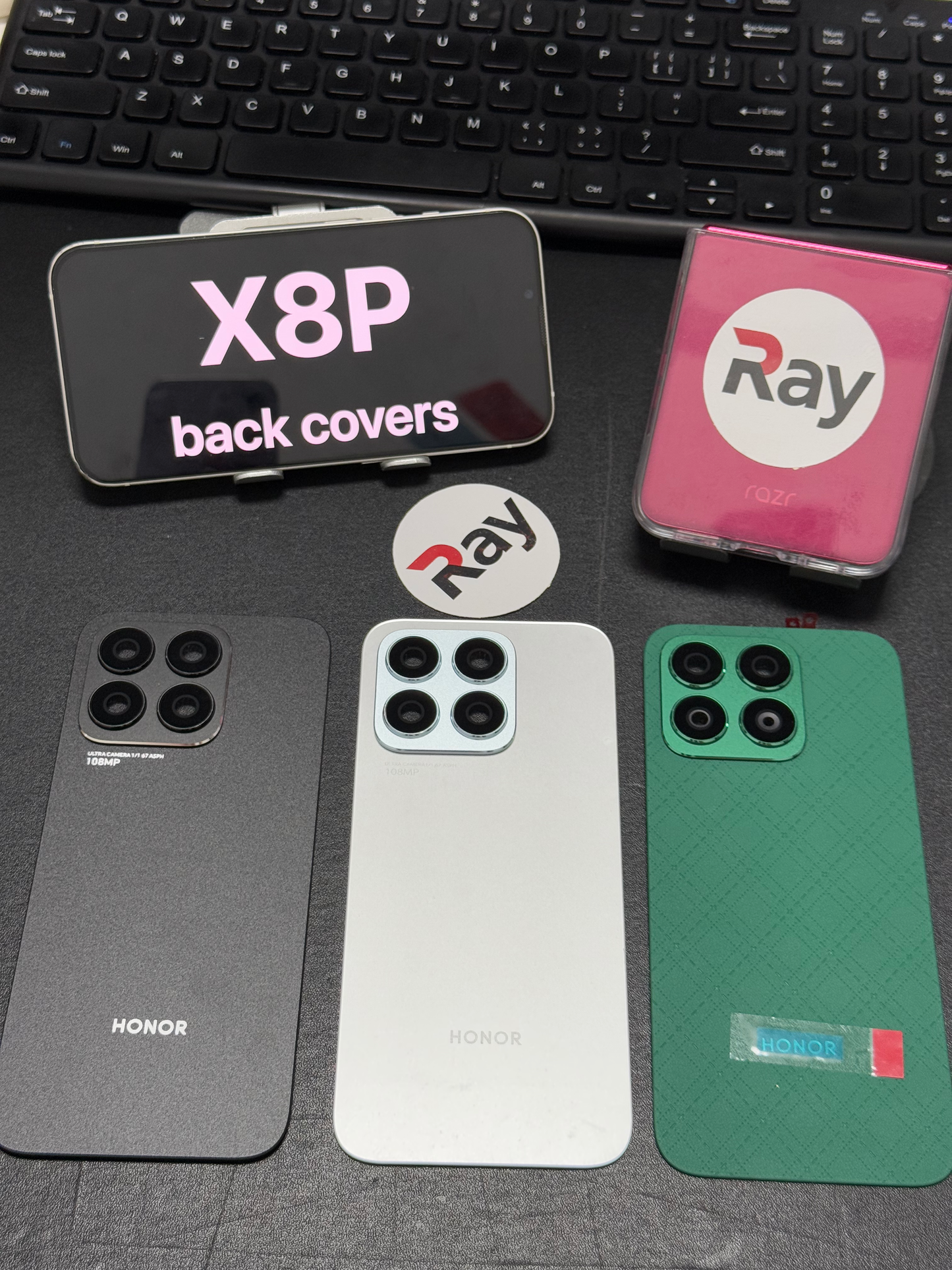 BACK COVER WITH CAMERA LENS HONOR X8P