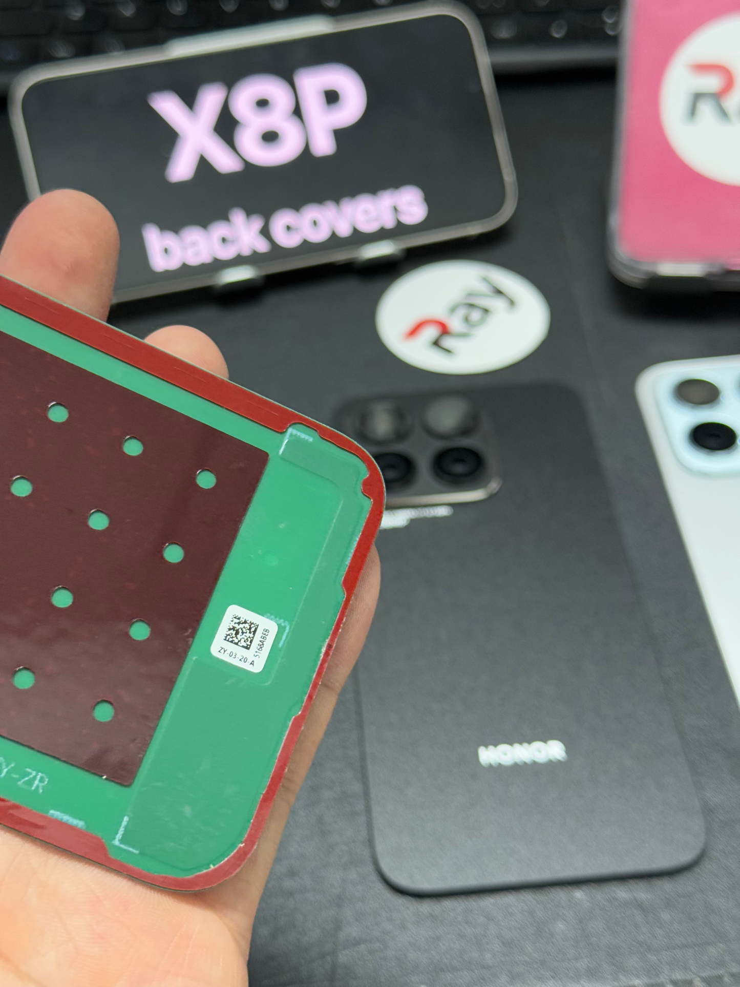 BACK COVER WITH CAMERA LENS HONOR X8P