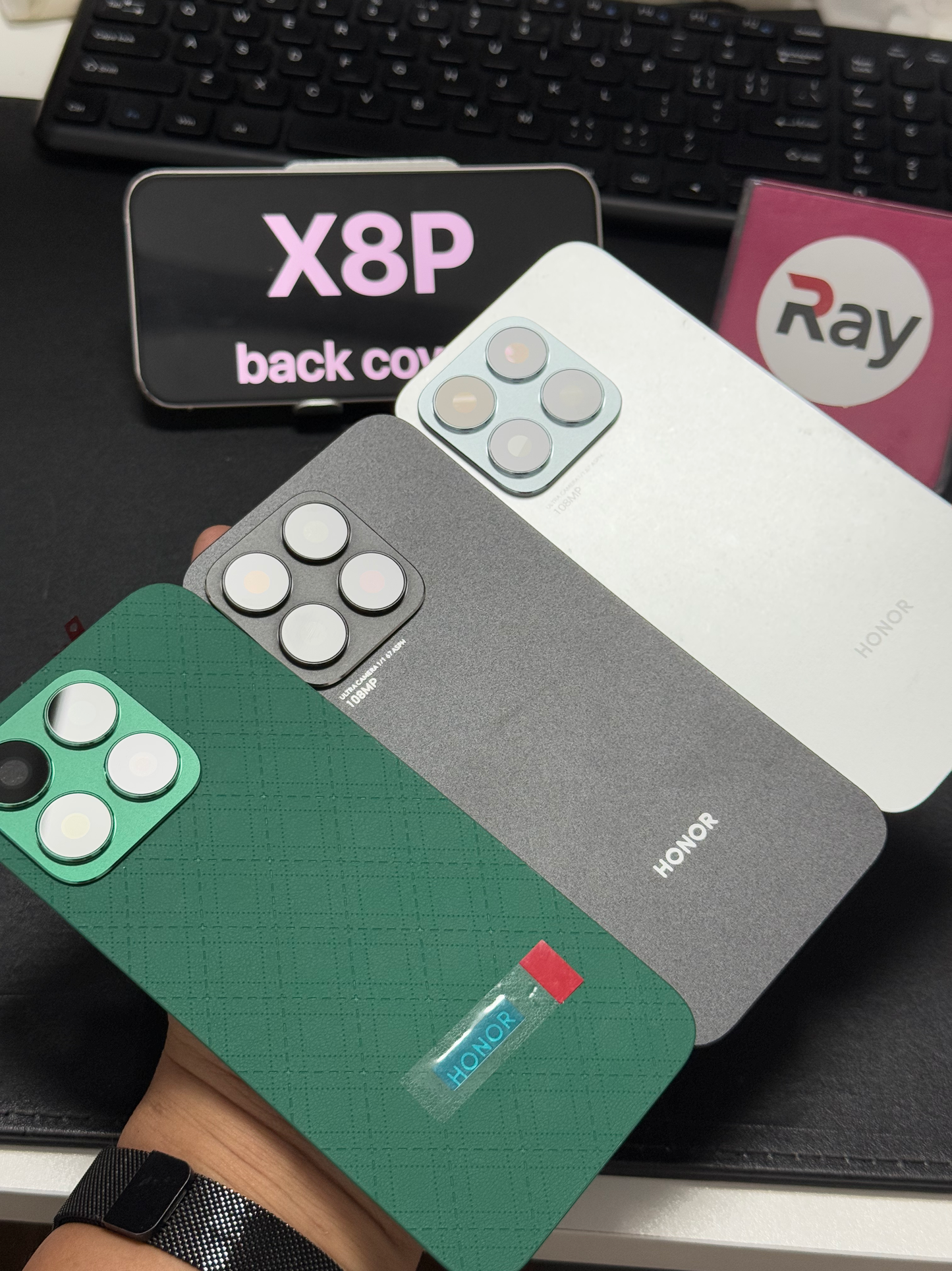 BACK COVER WITH CAMERA LENS HONOR X8P