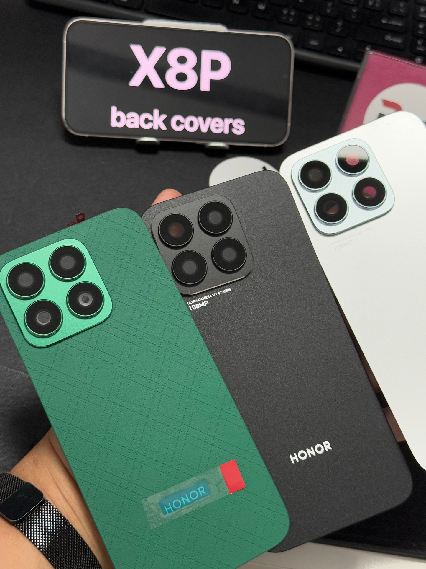 BACK COVER WITH CAMERA LENS HONOR X8P