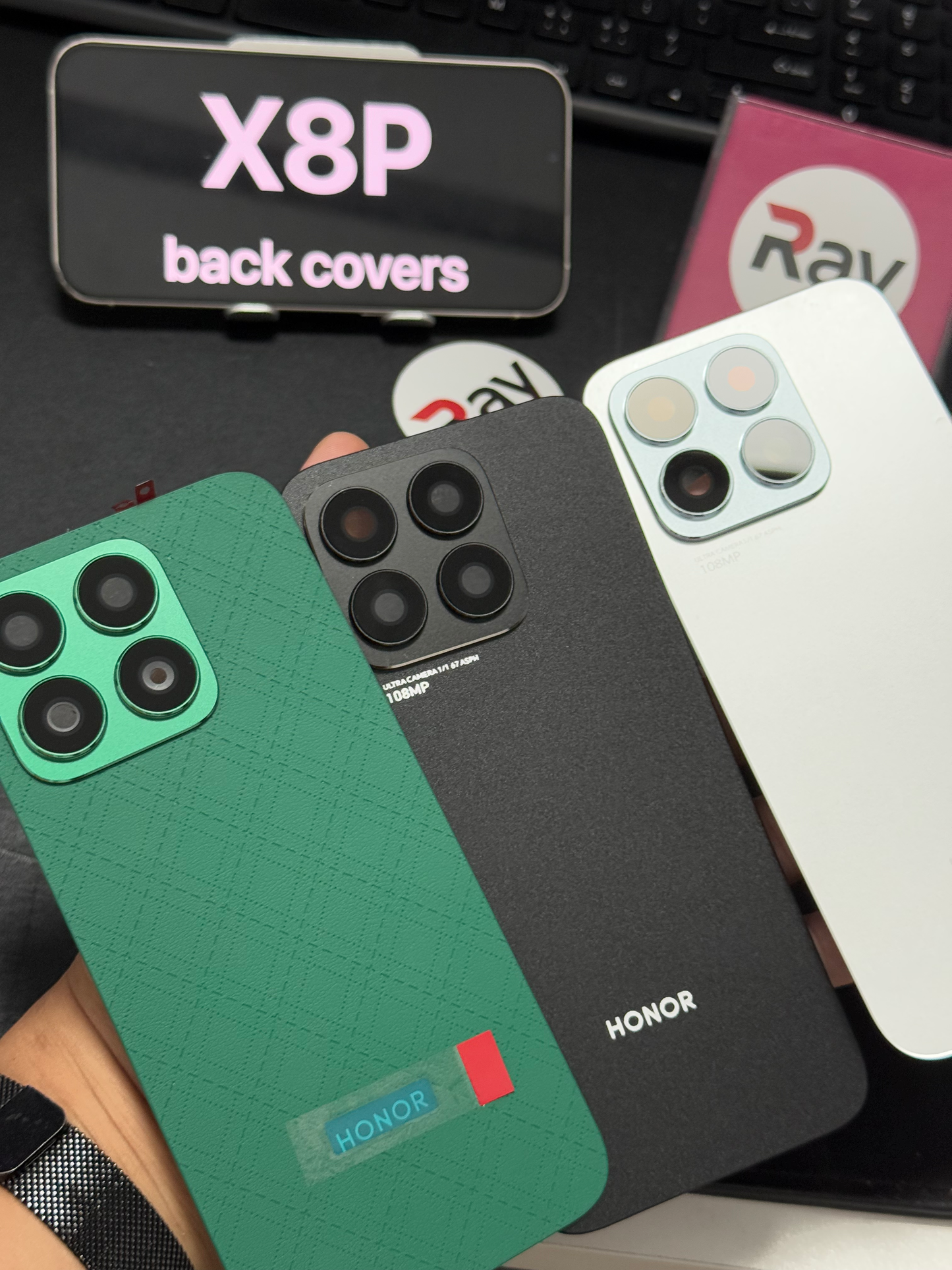 BACK COVER WITH CAMERA LENS HONOR X8P