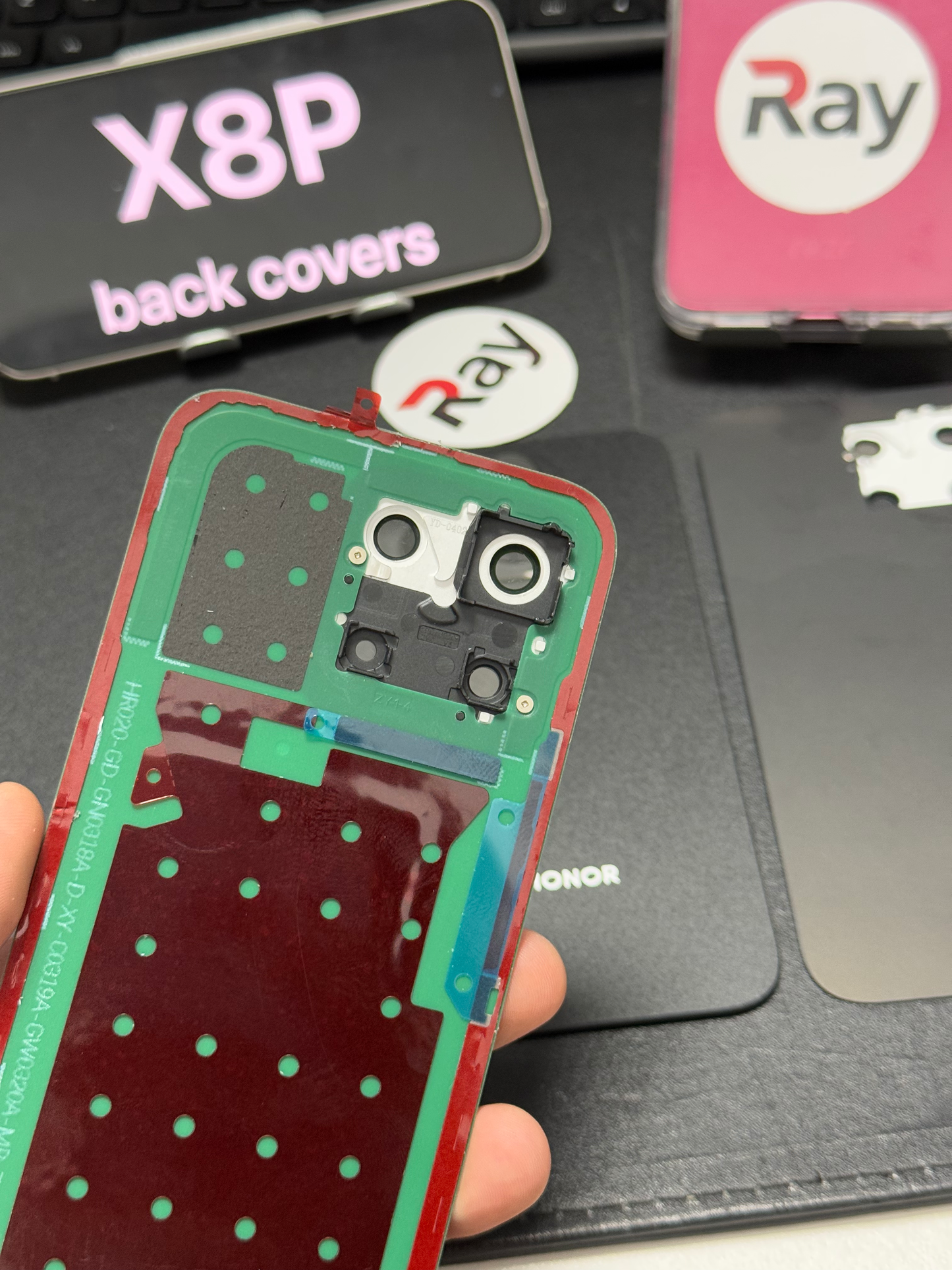 BACK COVER WITH CAMERA LENS HONOR X8P