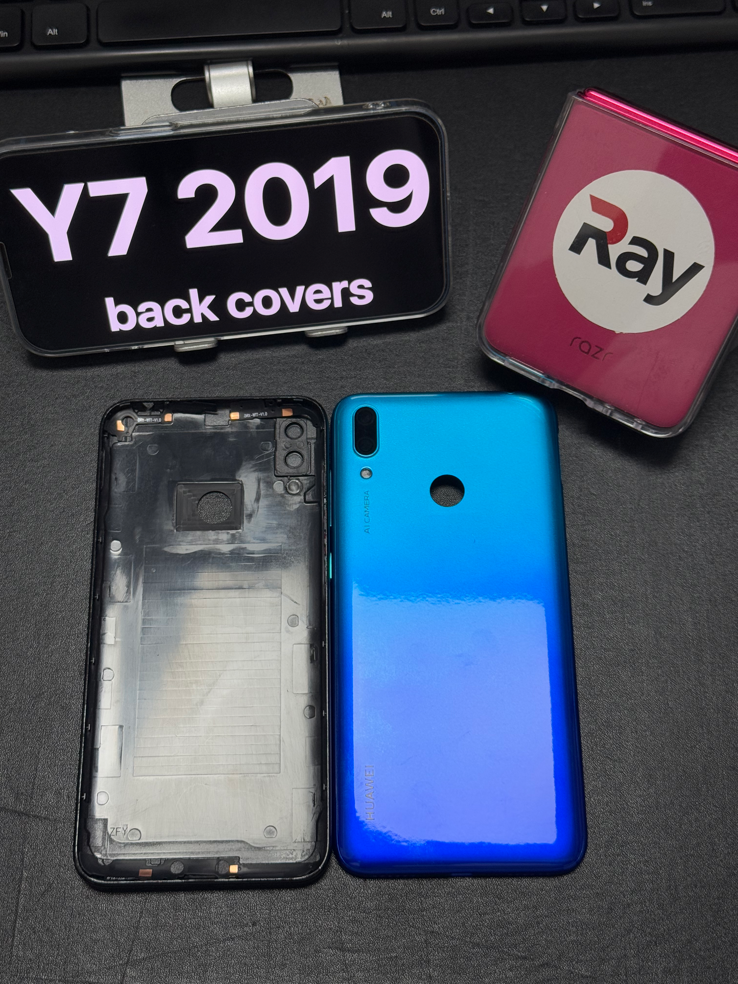 BACK COVER WITH CAMERA LENS HUAWEI Y7 2019