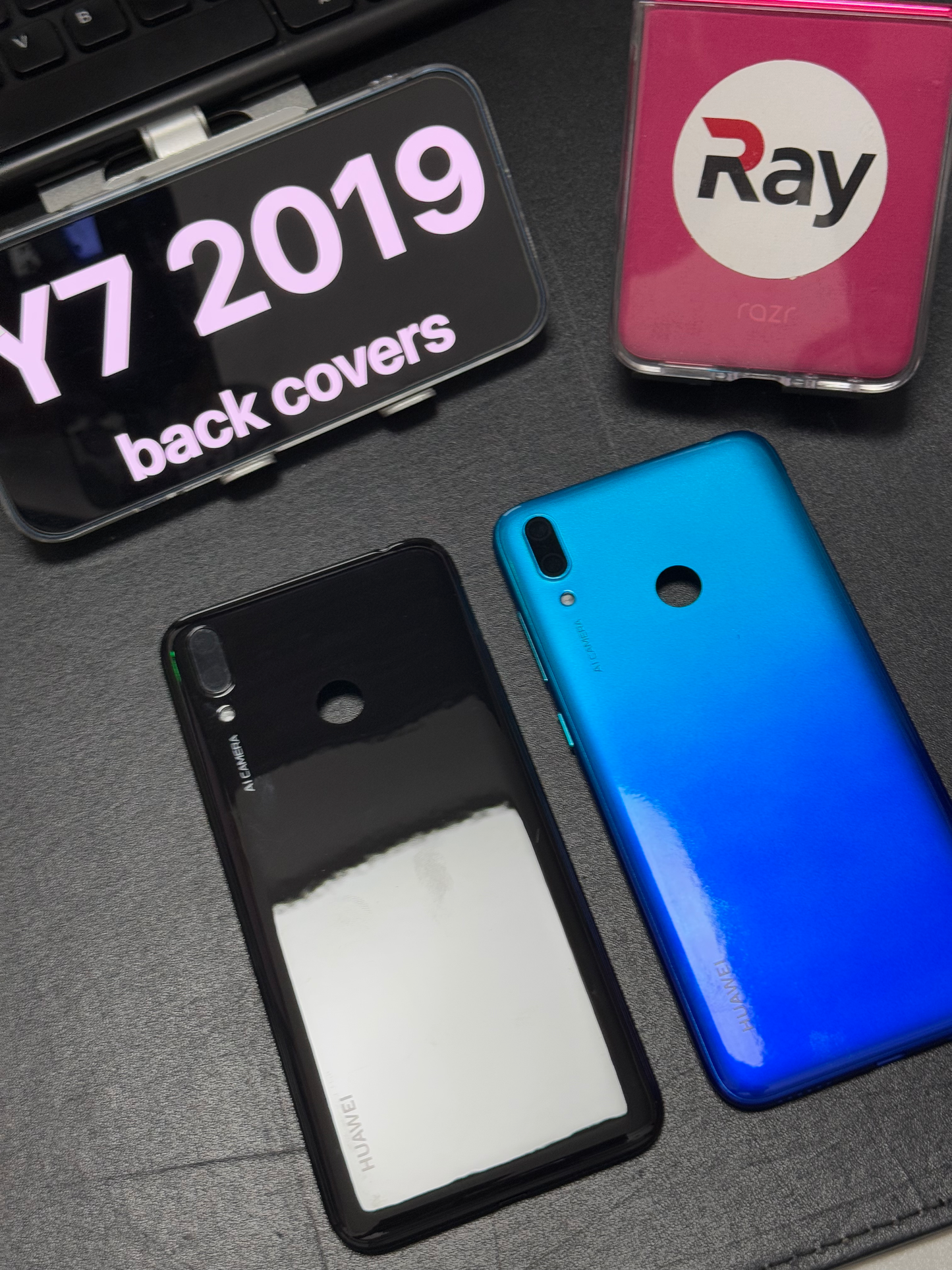 BACK COVER WITH CAMERA LENS HUAWEI Y7 2019