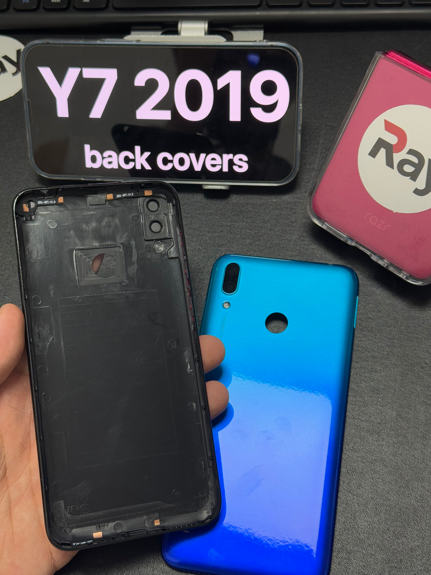 BACK COVER WITH CAMERA LENS HUAWEI Y7 2019