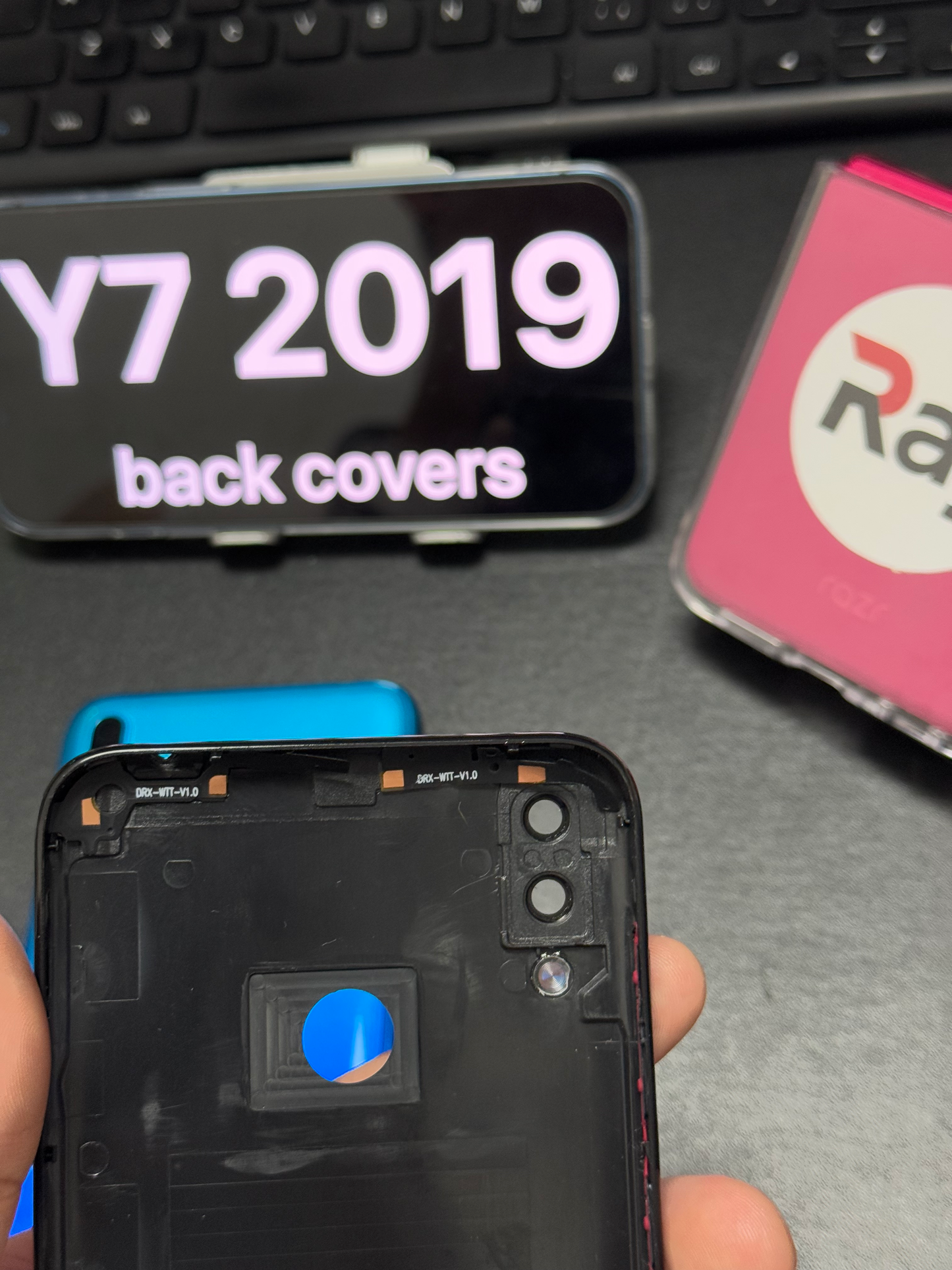 BACK COVER WITH CAMERA LENS HUAWEI Y7 2019