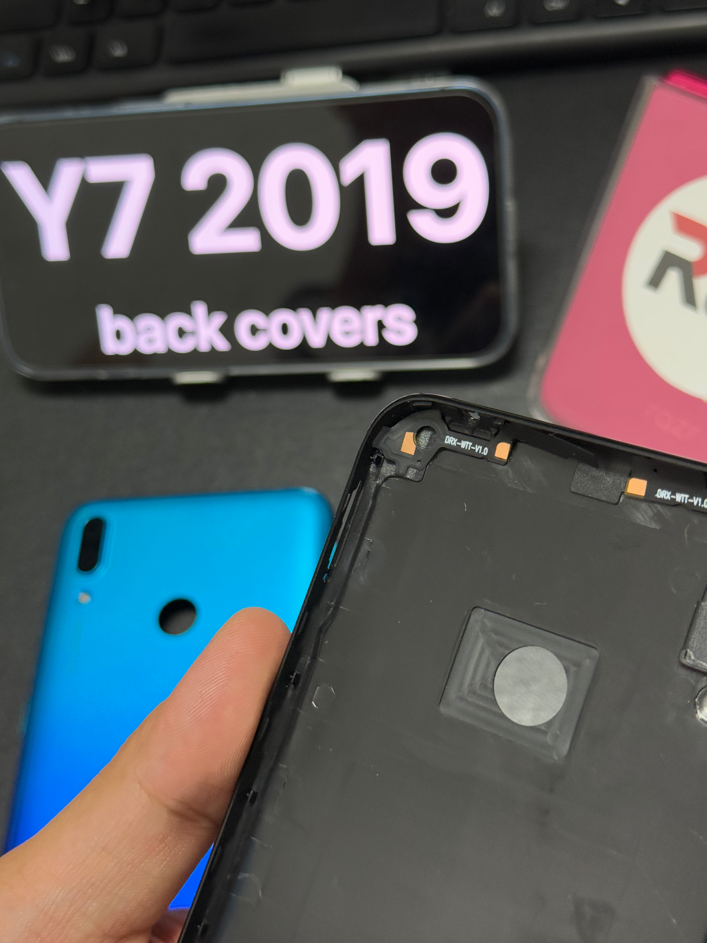 BACK COVER WITH CAMERA LENS HUAWEI Y7 2019