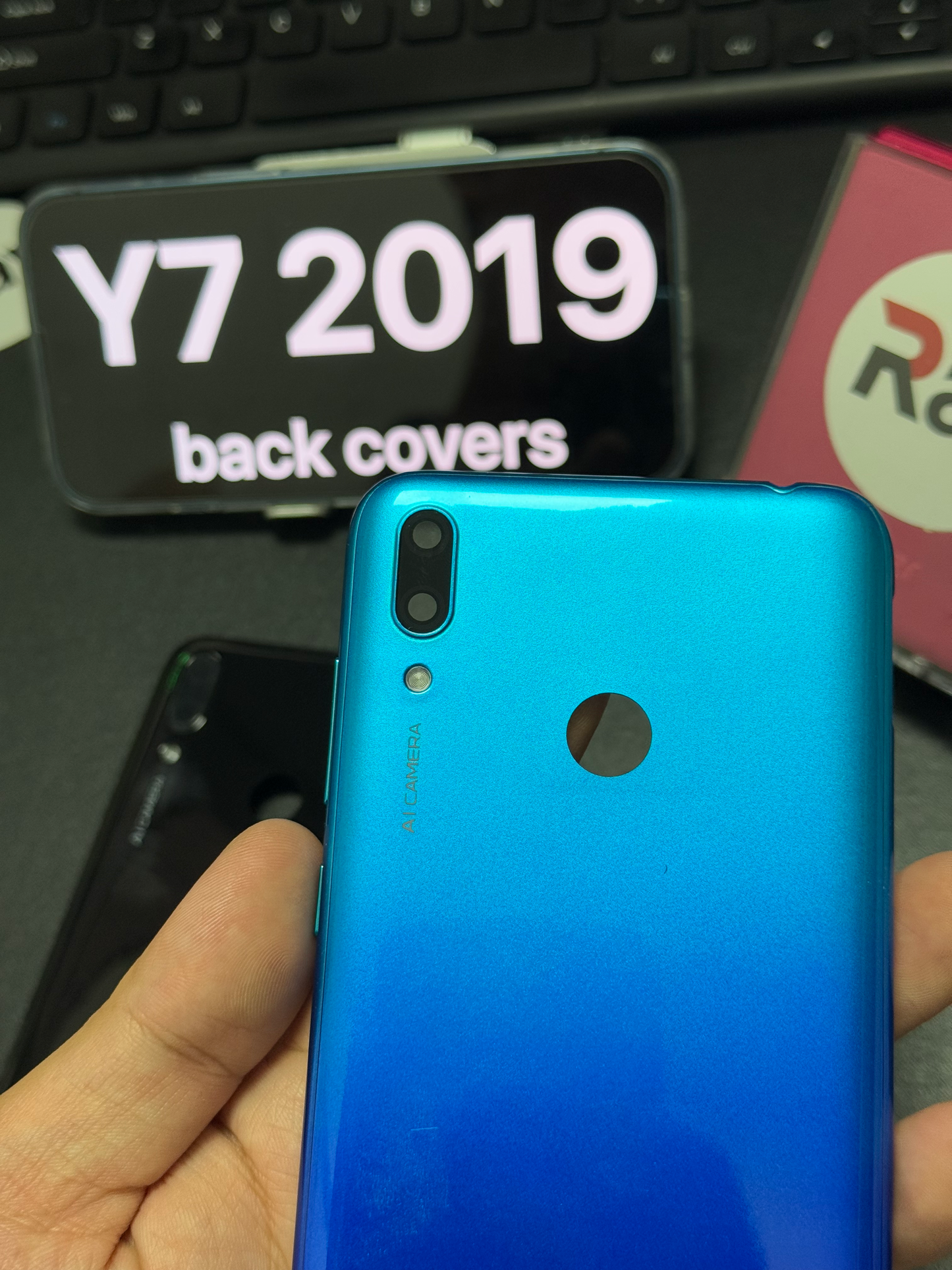 BACK COVER WITH CAMERA LENS HUAWEI Y7 2019