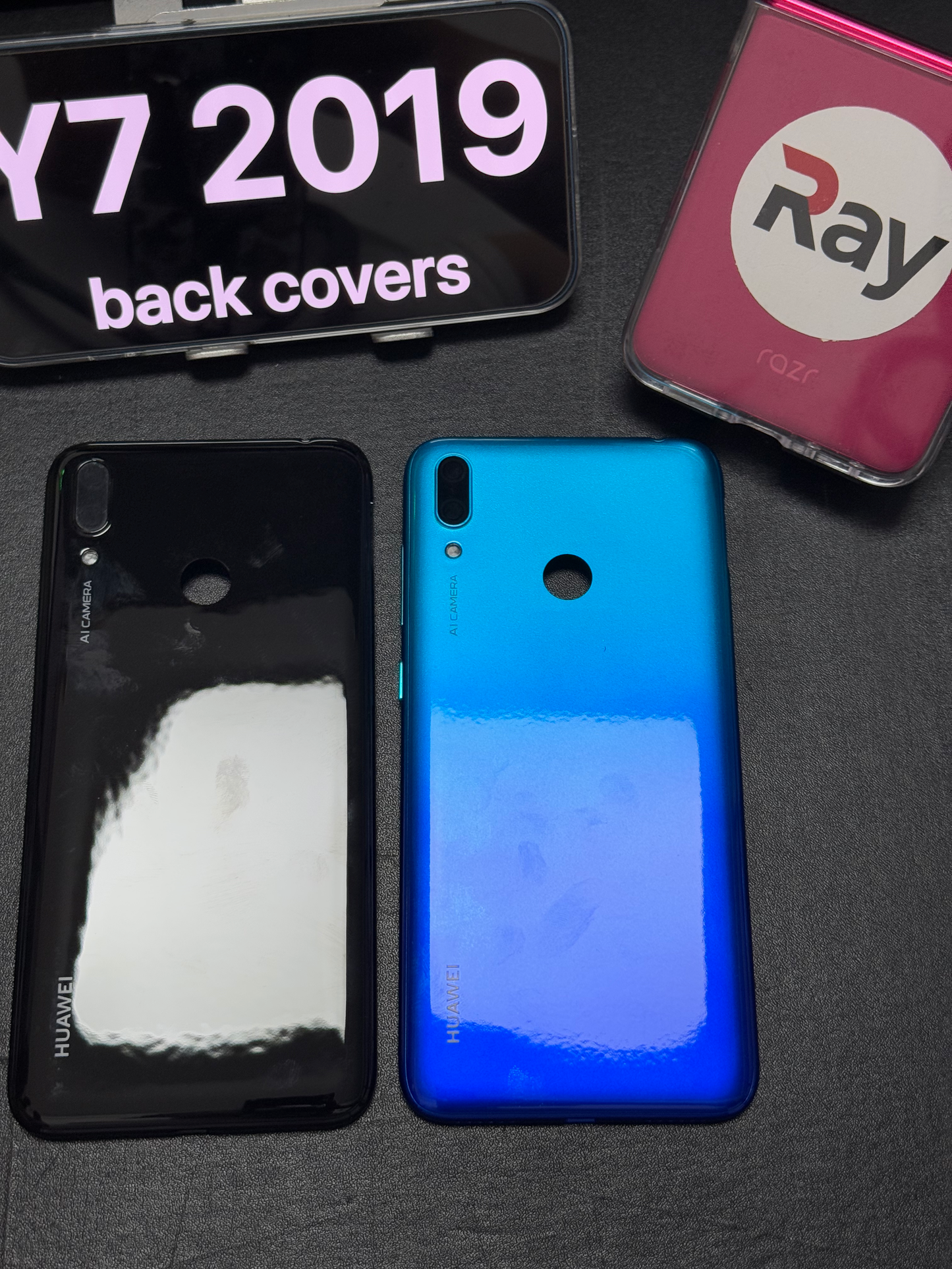 BACK COVER WITH CAMERA LENS HUAWEI Y7 2019